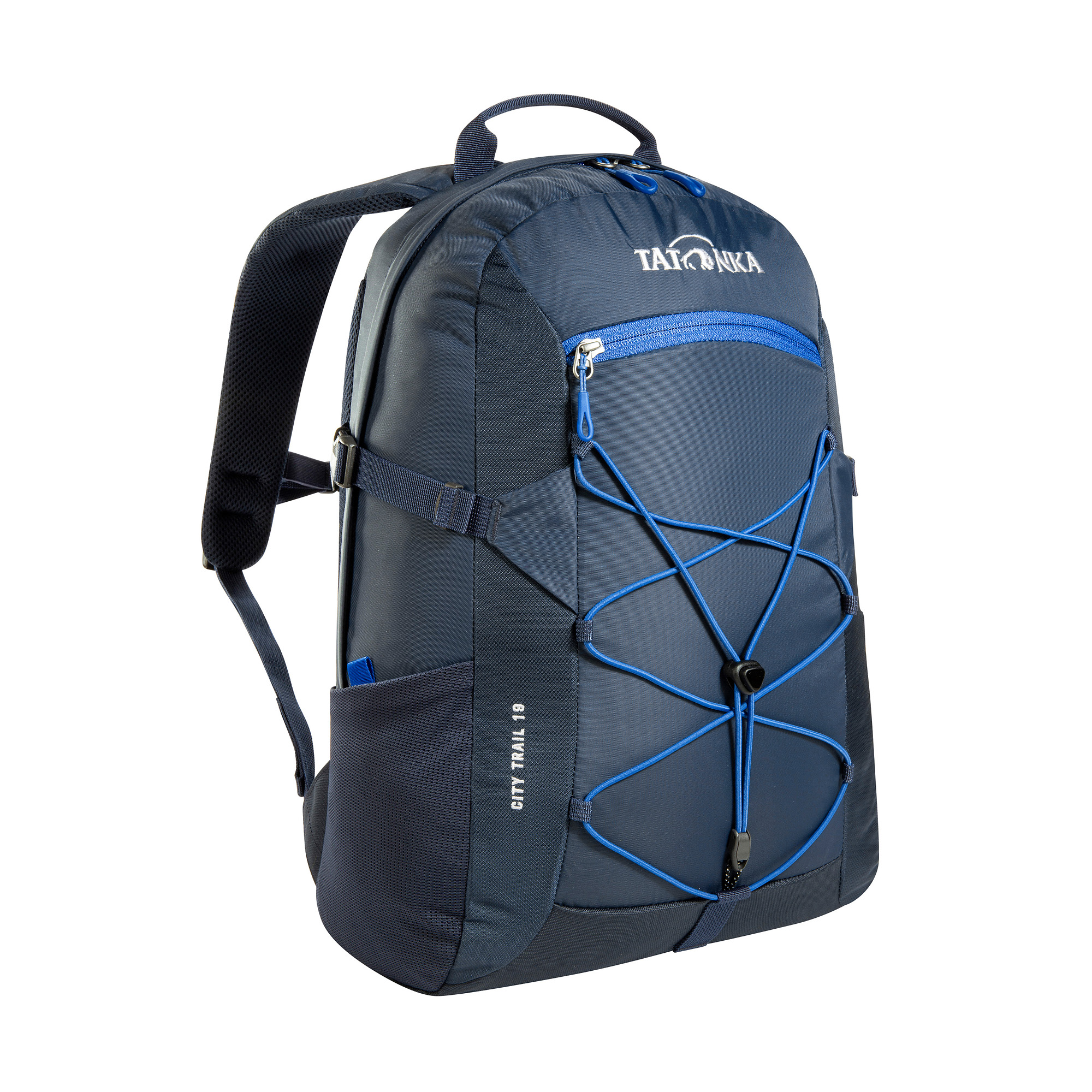 Tatonka City Trail 19 navy blau Tagesrucksäcke - Ansicht seitlich-vorne Tasche, Rucksack, Tatonka City Trail 19 navy blau Tagesrucksäcke - Ansicht seitlich-vorne