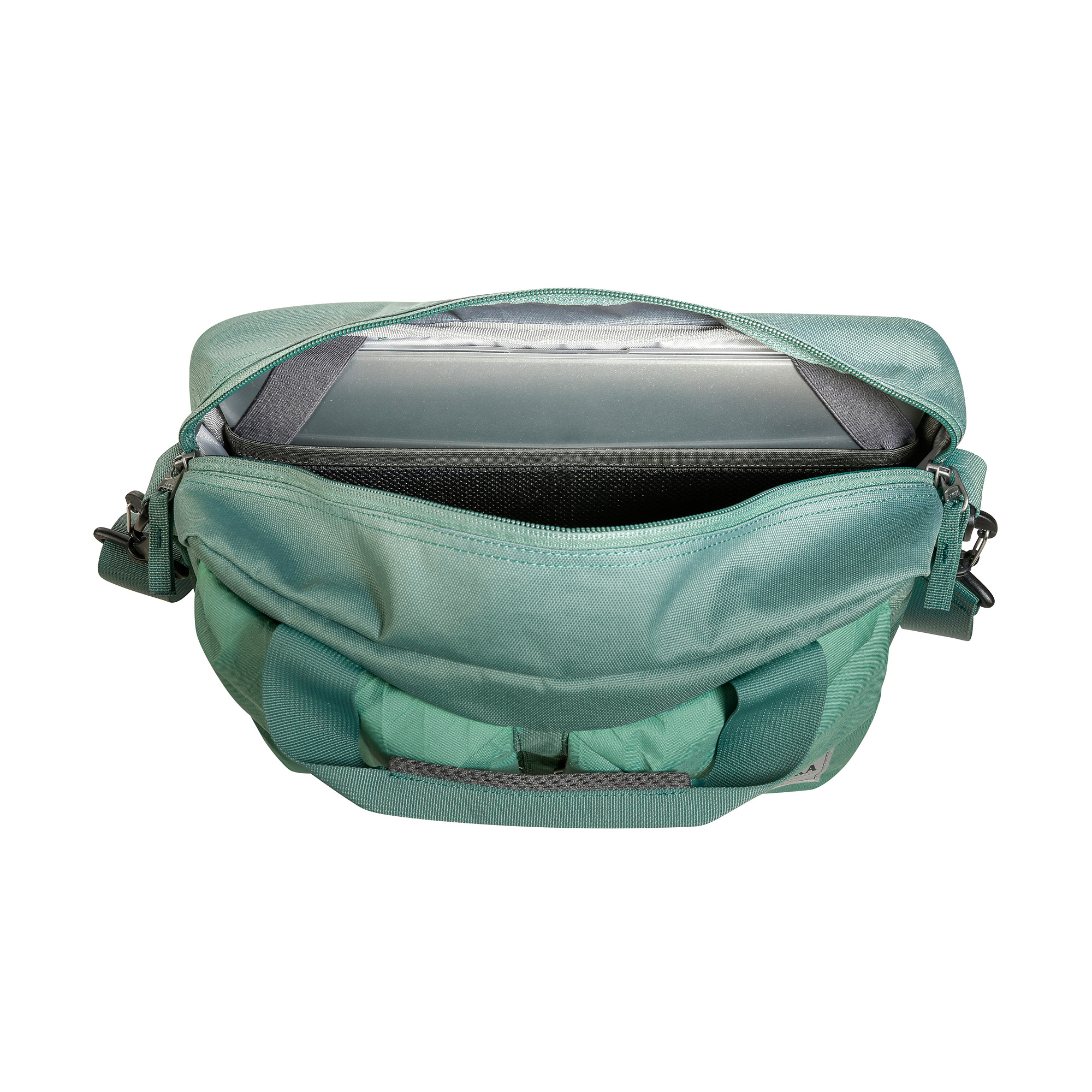 Tasche, Zubehör, Handtasche, Erste Hilfe, Tatonka Cross Body Bag XL sage green grün Umhängetaschen - Detailansicht