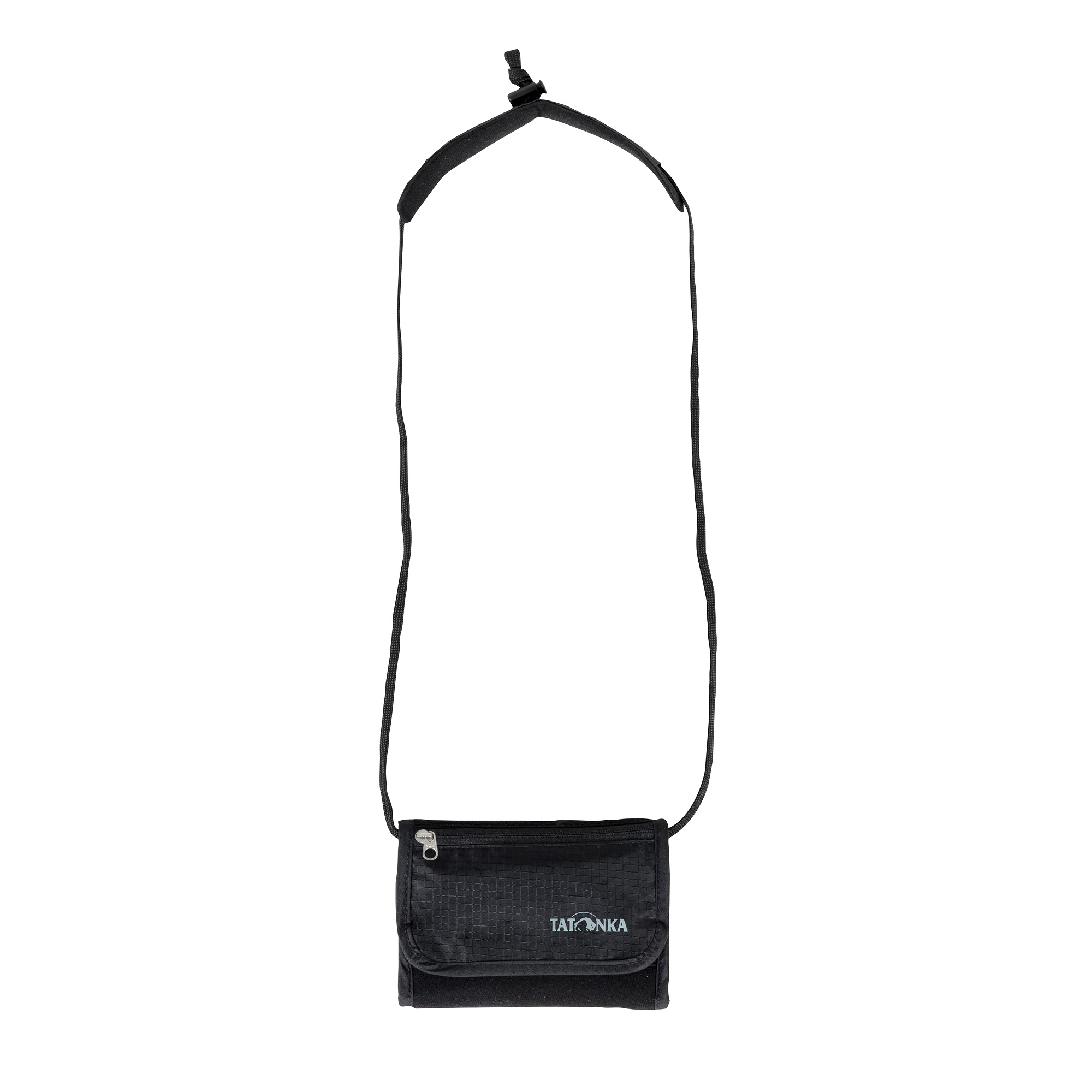 Zubehor, Tasche, Handtasche, Riemen, Tatonka Skin Folded Neck Pouch black schwarz Geldbeutel - Detailansicht