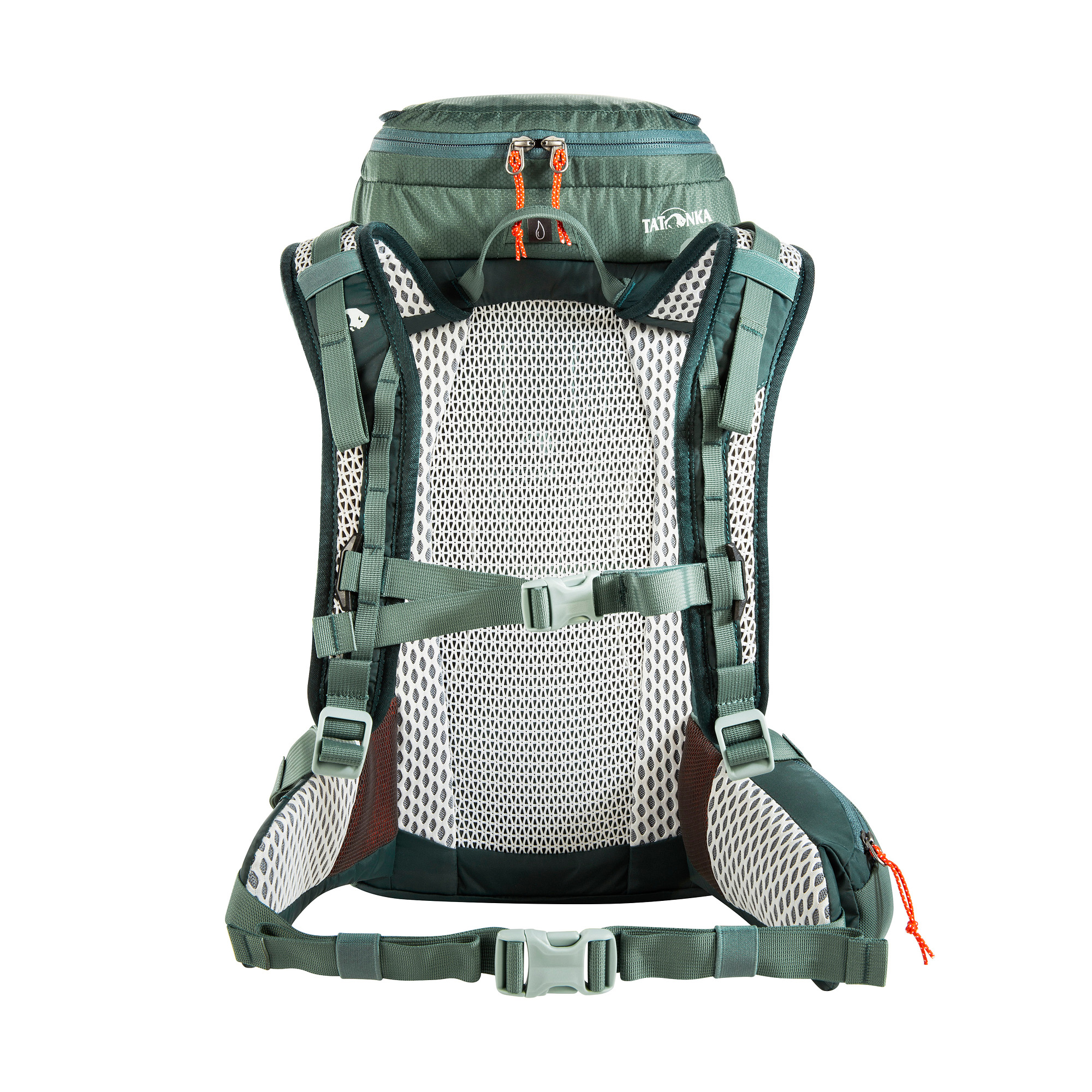 Tatonka Hike Pack 20 Women sage green grün Wanderrucksäcke - Ansicht frontal-hinten Tasche, Rucksack, Tatonka Hike Pack 20 Women sage green grün Wanderrucksäcke - Ansicht frontal-hinten