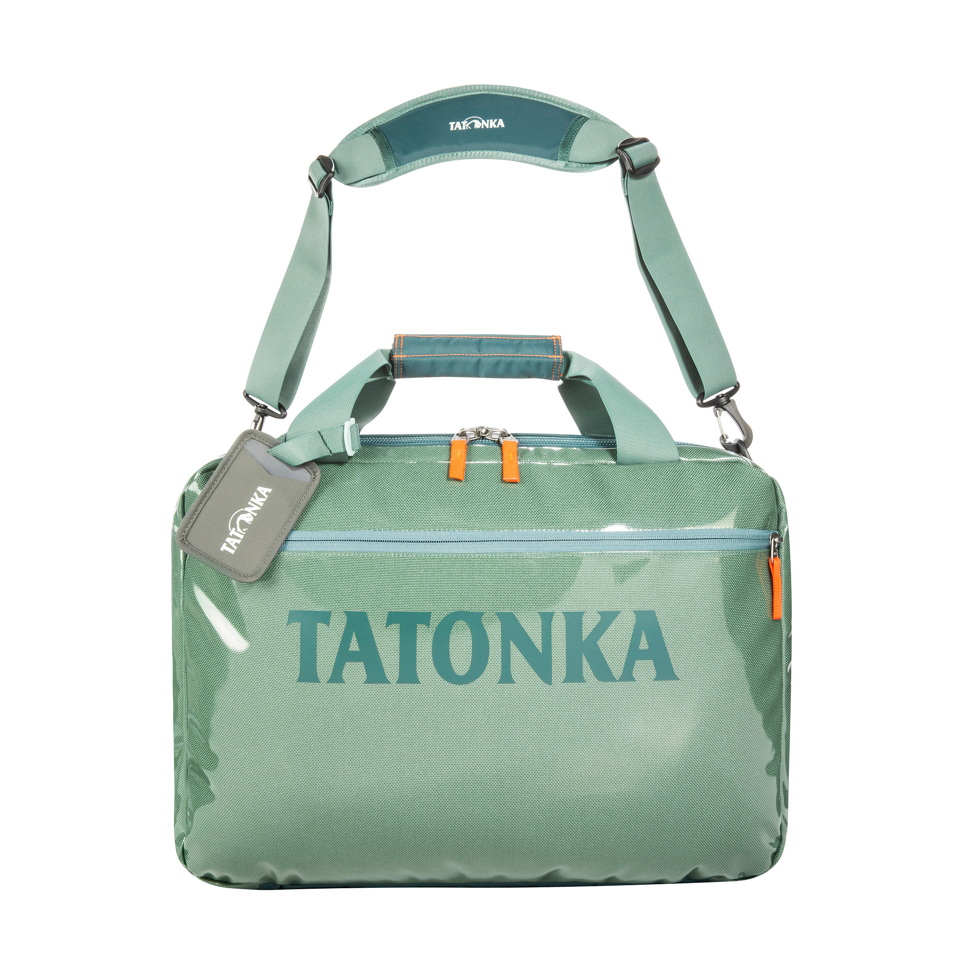 Tatonka Flight Barrel sage green grün Reisetaschen - Ansicht frontal-vorne Zubehor, Tasche, Handtasche, Geldbörse, Tatonka Flight Barrel sage green grün Reisetaschen - Ansicht frontal-vorne