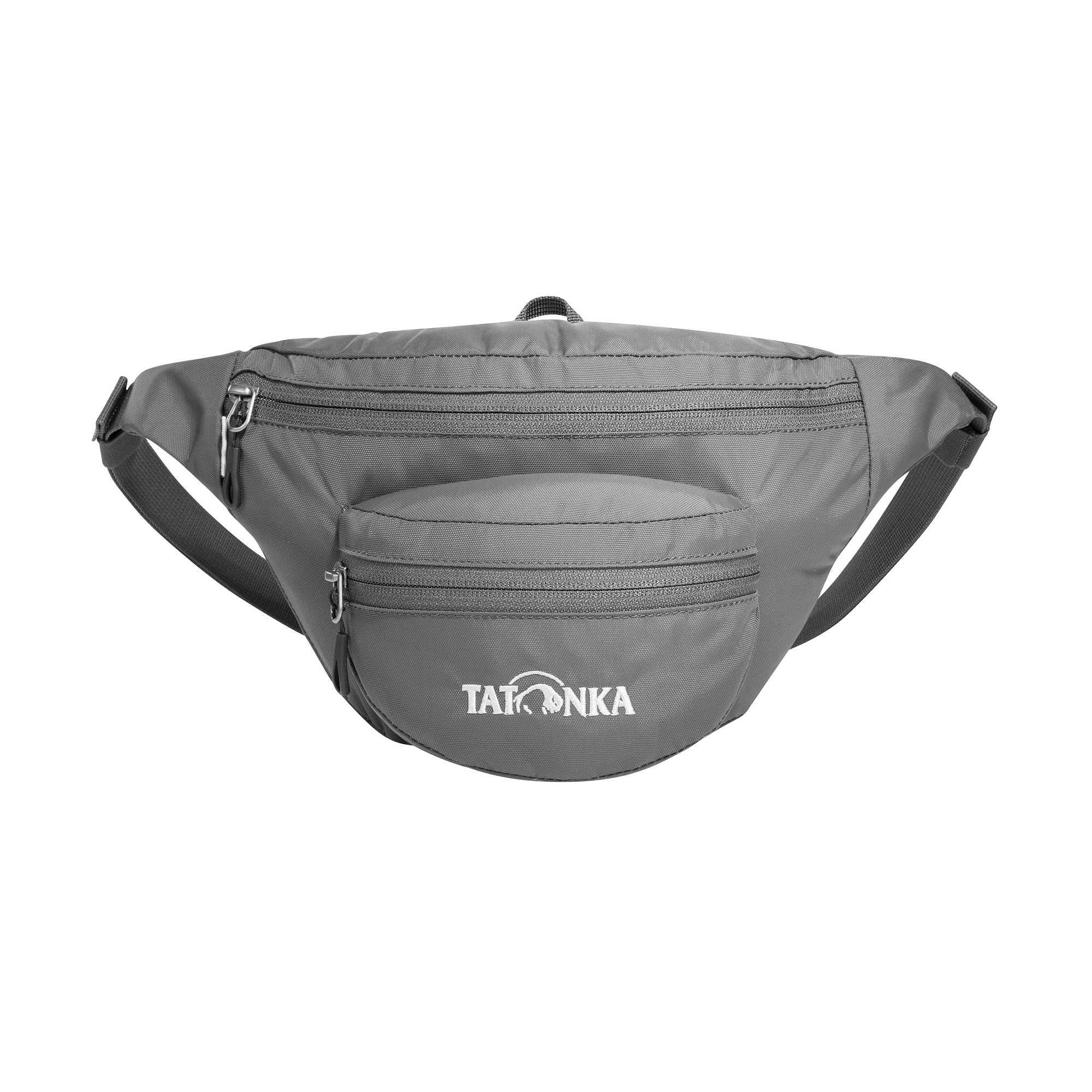 Tatonka Funny Bag "S" titan grey grau Bauchtaschen - Ansicht frontal-vorne Zubehor, Tasche, Handtasche, Tatonka Funny Bag "S" titan grey grau Bauchtaschen - Ansicht frontal-vorne