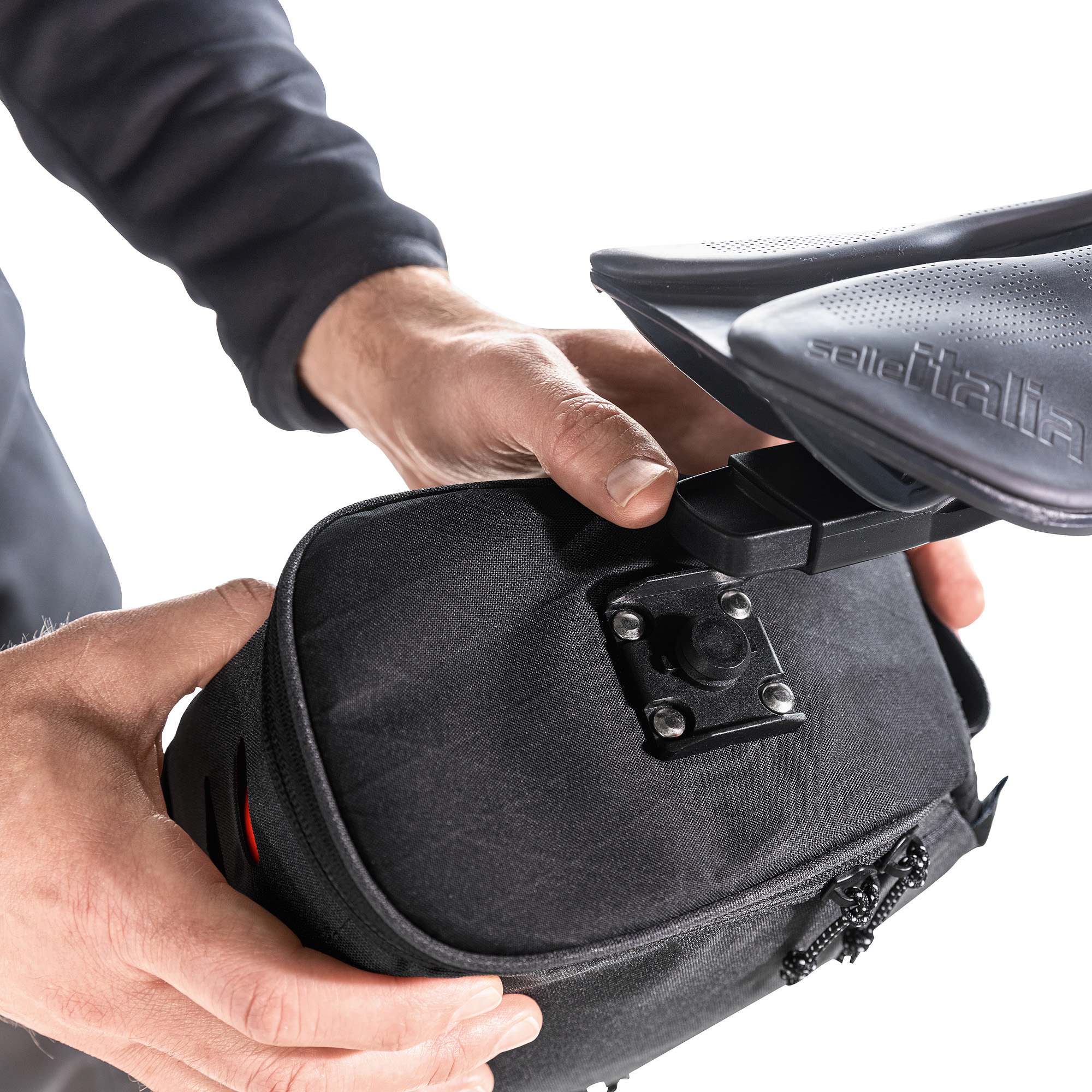 Zubehor, Tasche, Handtasche, Geldbörse, Tatonka Bike Saddle Bag M black schwarz - Detailansicht