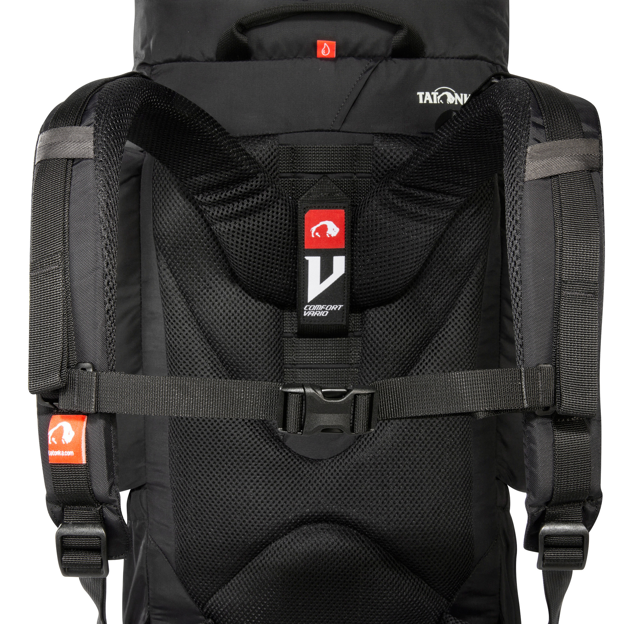 Tatonka Akela 45 black schwarz Trekkingrucksäcke - Detailansicht Tasche, Rucksack, Tatonka Akela 45 black schwarz Trekkingrucksäcke - Detailansicht