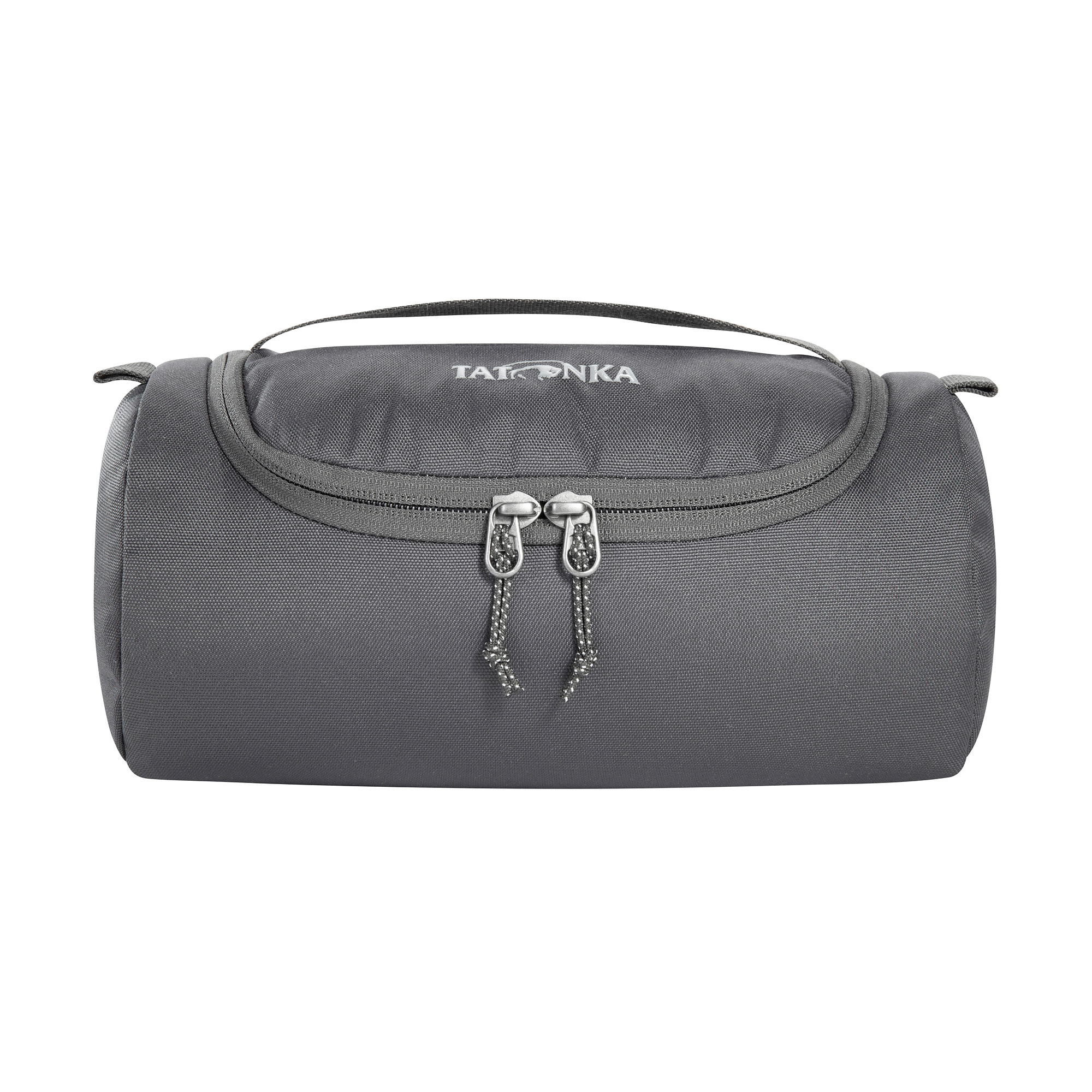 Zubehor, Tasche, Handtasche, Tatonka Care Barrel titan grey grau Kulturbeutel - Ansicht frontal-vorne
