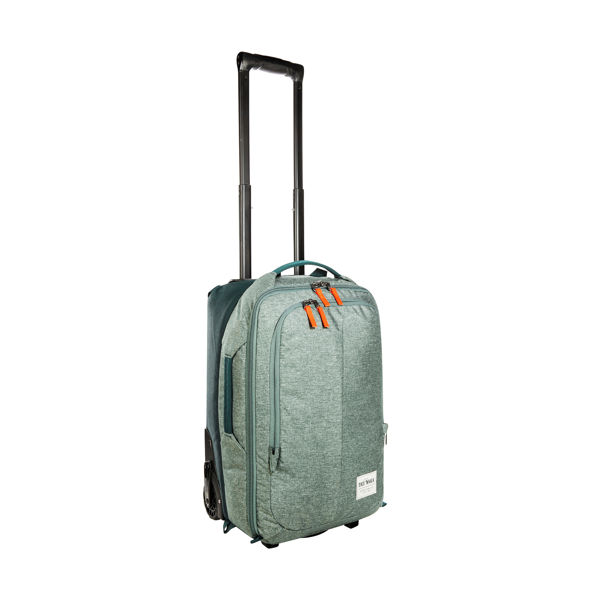 Gepäck, Koffer, Tatonka Travel Roller 40 sage green grün Trolleys & Koffer - Ansicht seitlich-vorne