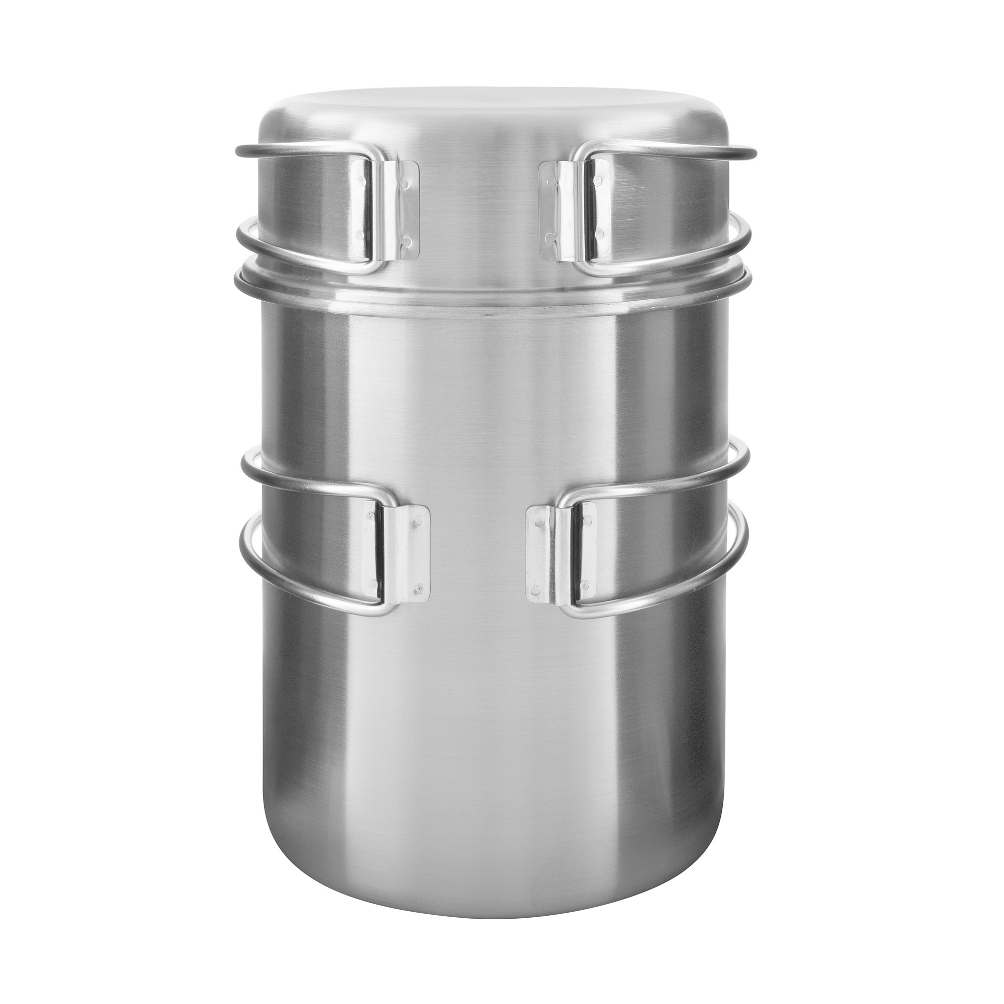 Tatonka Pot Set for Gas Cartridge 450 + Burner Kochgeschirr - Ansicht seitlich-hinten Flasche, Shaker, Tatonka Pot Set for Gas Cartridge 450 + Burner Kochgeschirr - Ansicht seitlich-hinten