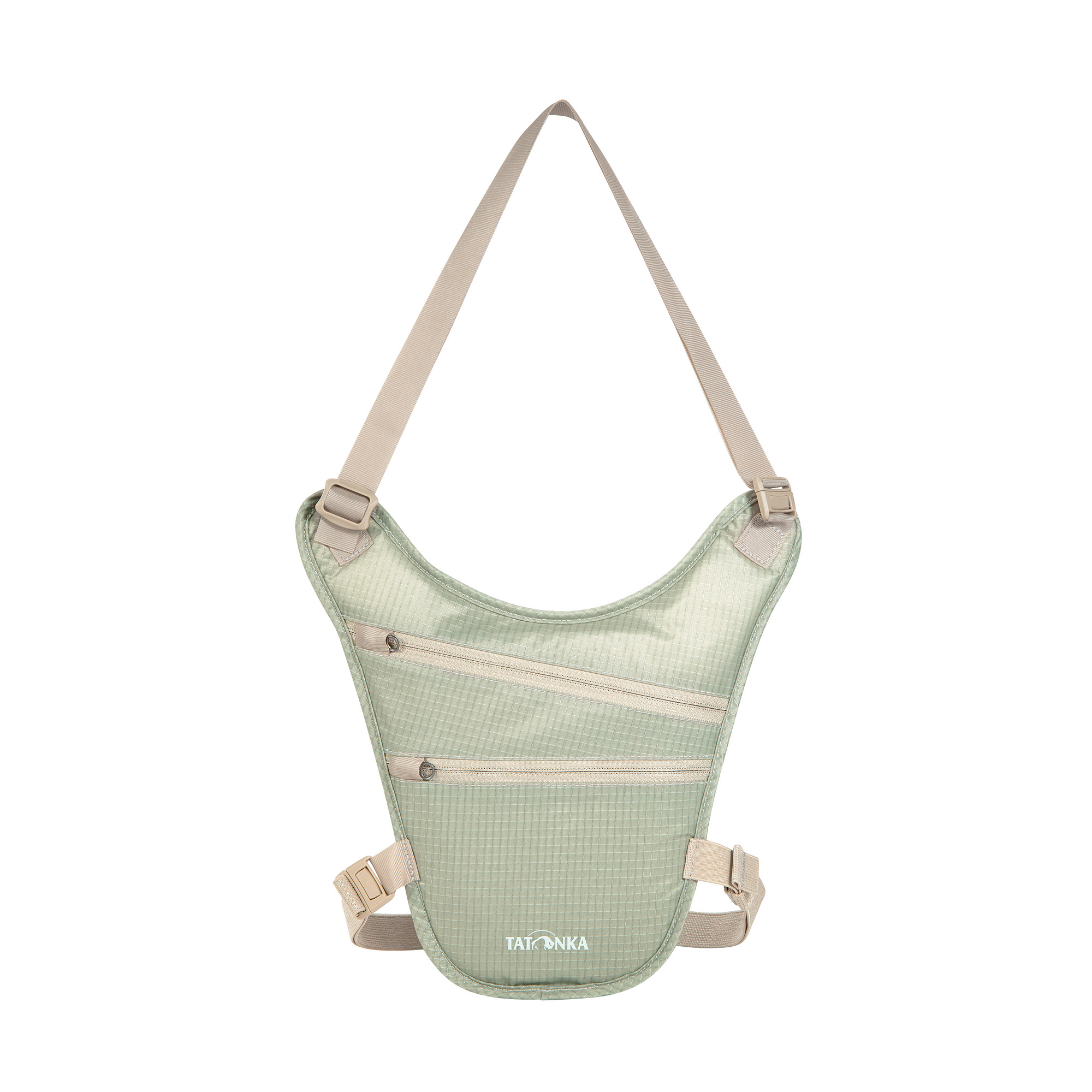 Tatonka Skin Chest Holster natural silber Geldbeutel - Ansicht seitlich-vorne Zubehor, Tasche, Handtasche, Riemen, Tatonka Skin Chest Holster natural silber Geldbeutel - Ansicht seitlich-vorne