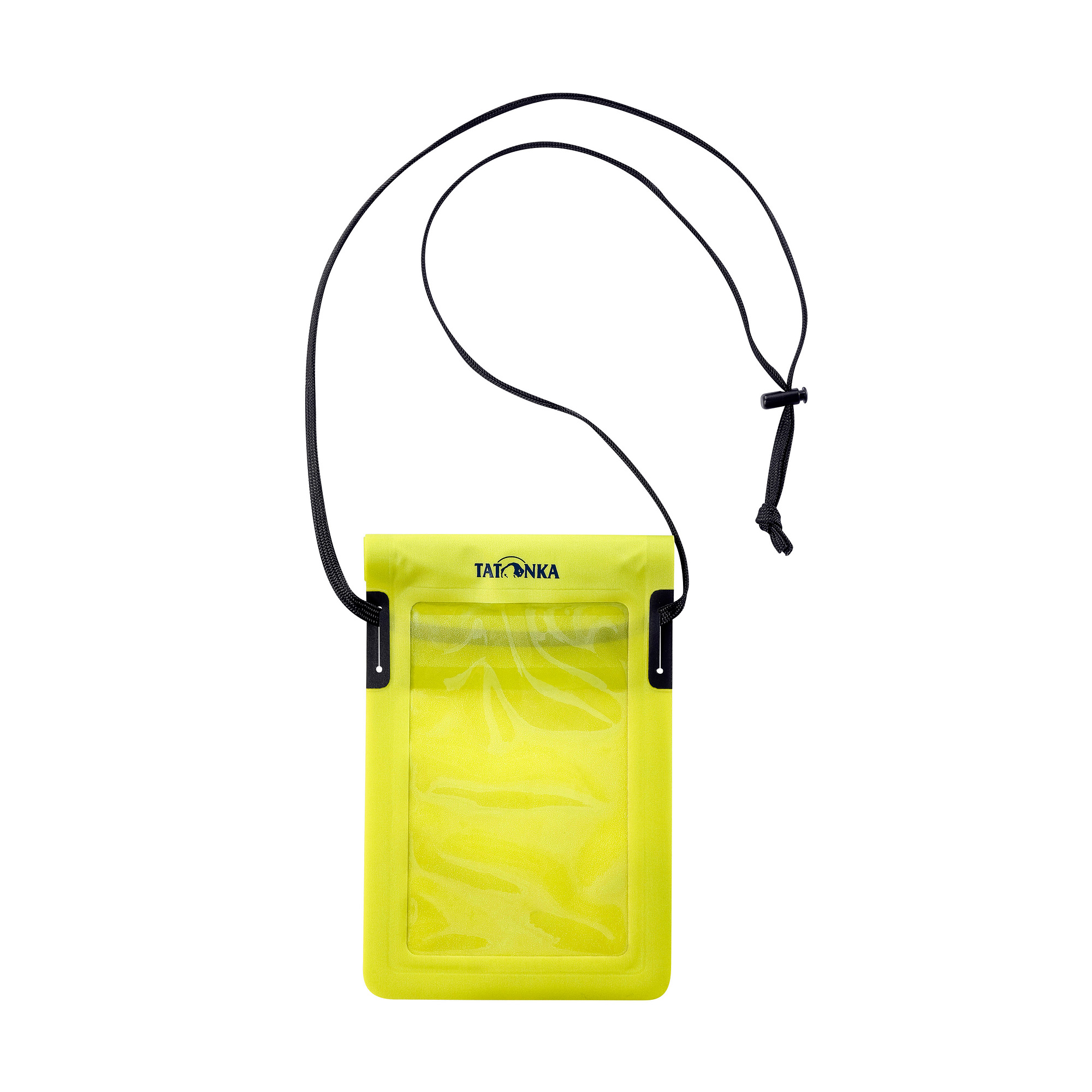 Tatonka WP Neck Pouch lime gelb Brustbeutel - Ansicht seitlich-vorne Zubehor, Tasche, Handtasche, Geldbörse, Tatonka WP Neck Pouch lime gelb Brustbeutel - Ansicht seitlich-vorne