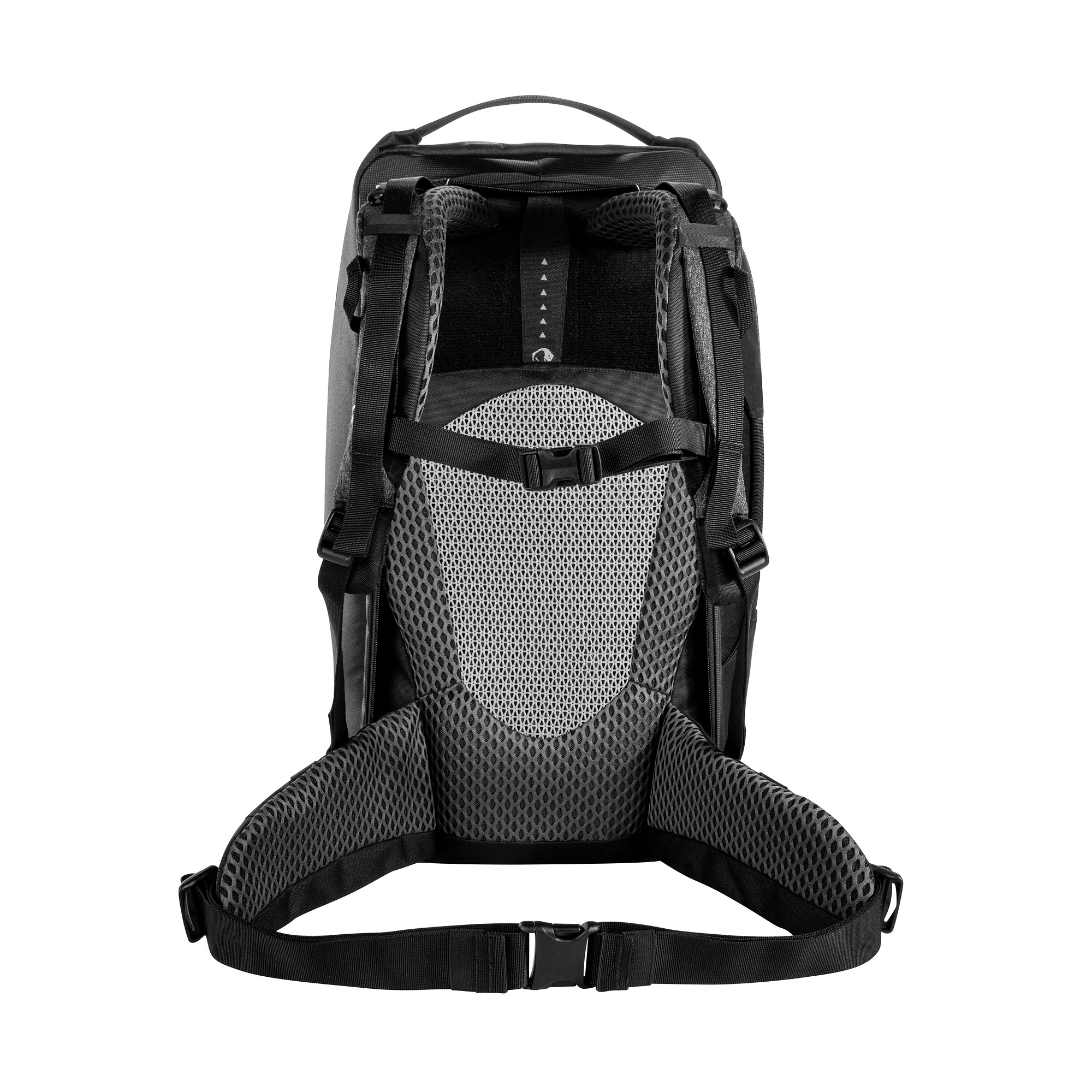 Tasche, Rucksack, Tatonka Great Escape 50+15 Women black schwarz Reiserucksäcke - Ansicht frontal-hinten