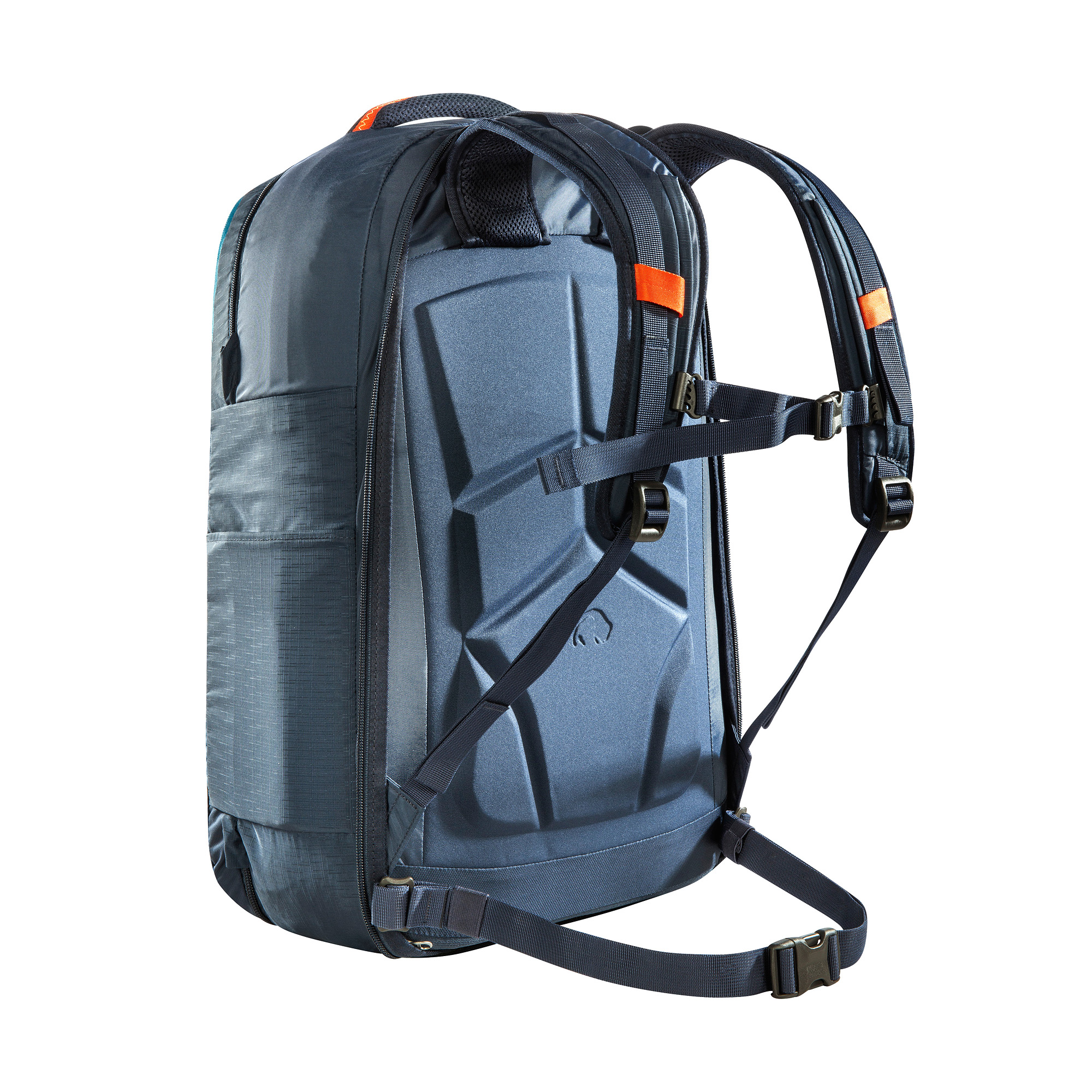 Tatonka Flightcase navy blau Reisetaschen - Ansicht seitlich-hinten Tasche, Rucksack, Tatonka Flightcase navy blau Reisetaschen - Ansicht seitlich-hinten