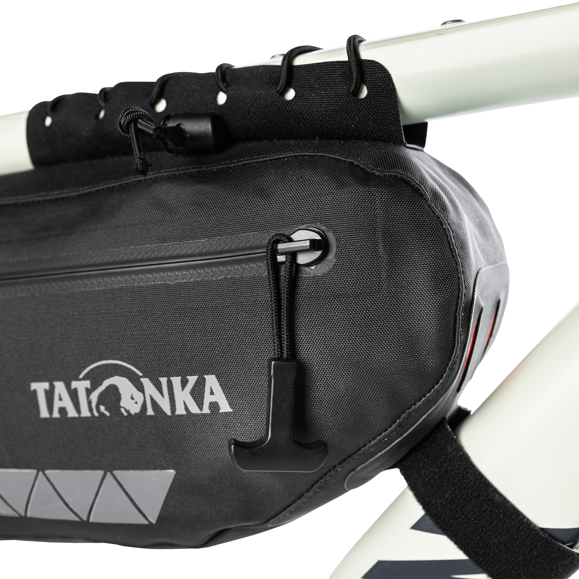 Bekleidung, Handschuh, Baseball-Handschuh, Tasche, Handtasche, Tatonka Frame Pouch WP 40 black schwarz - Detailansicht