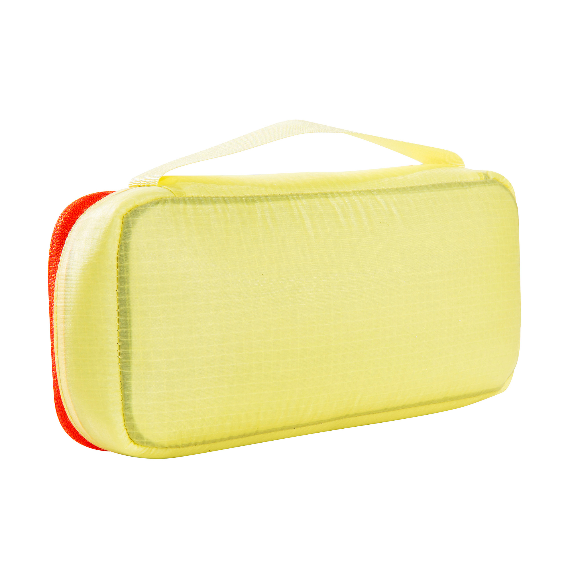 Tatonka SQZY Padded Pouch S light yellow gelb Reisezubehör - Ansicht seitlich-hinten Zubehor, Tasche, Handtasche, Kissen, Dekoration für Zuhause, Tatonka SQZY Padded Pouch S light yellow gelb Reisezubehör - Ansicht seitlich-hinten