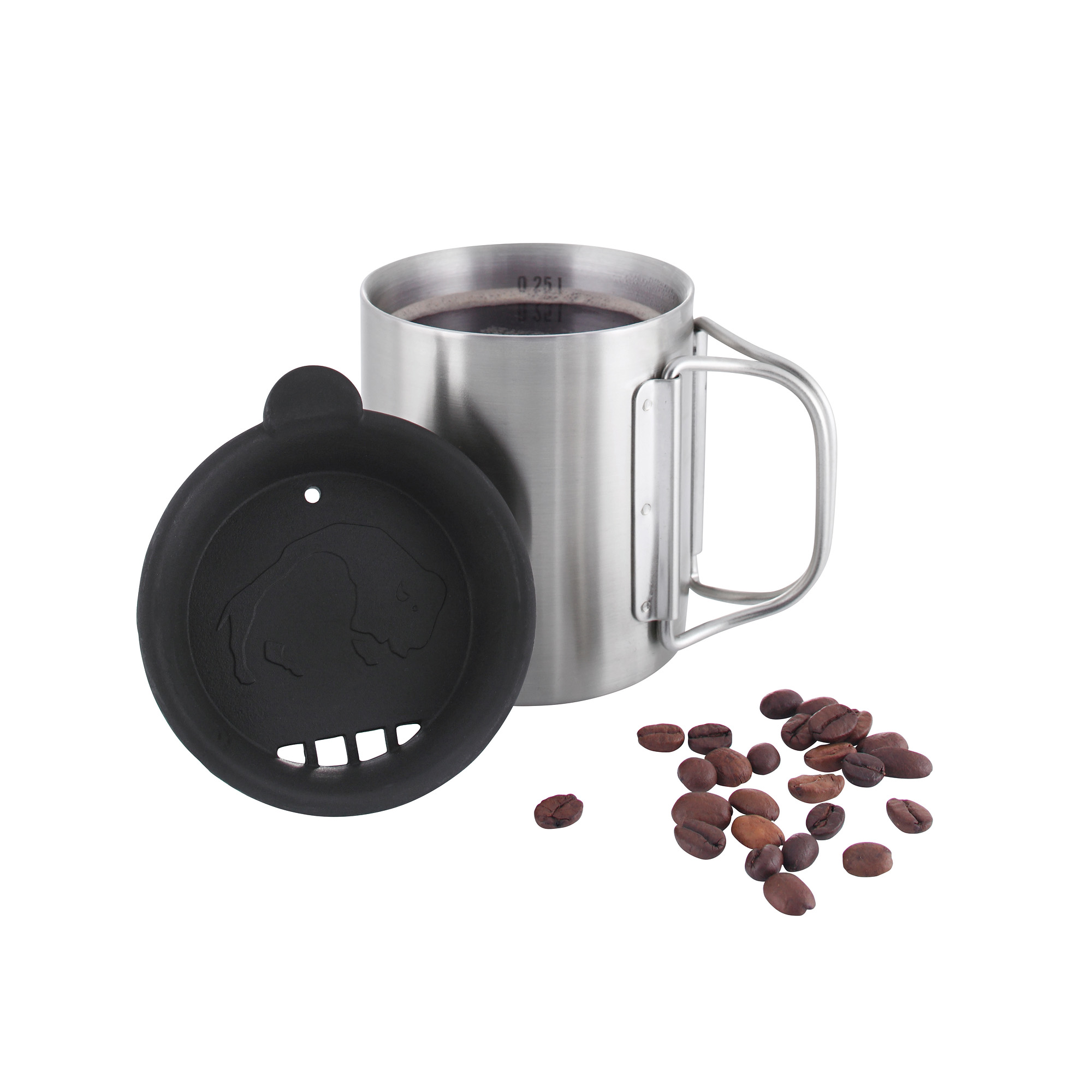 Tatonka Thermo 250 Becher & Tassen - Ansicht seitlich-vorne Pokal, Tatonka Thermo 250 Becher & Tassen - Ansicht seitlich-vorne
