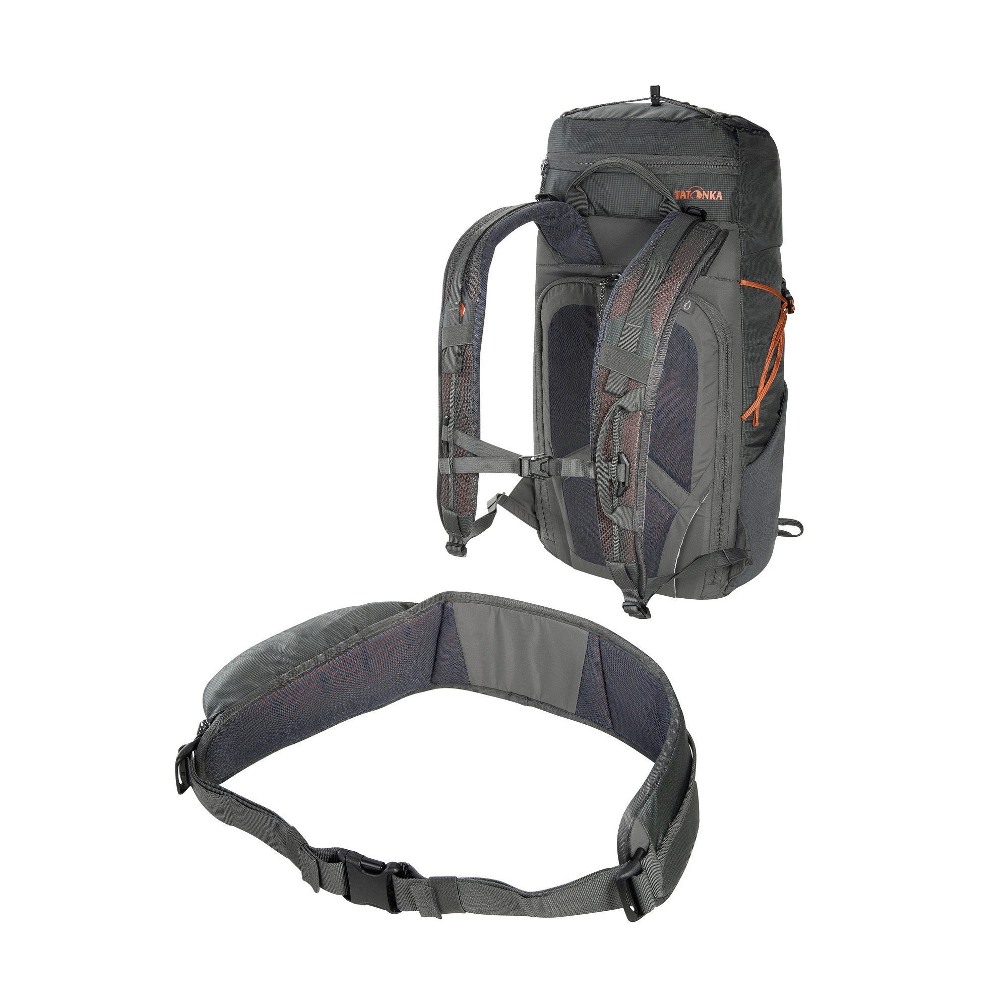 Tasche, Rucksack, Tatonka Norix 27 titan grey grau Trekkingrucksäcke - Detailansicht