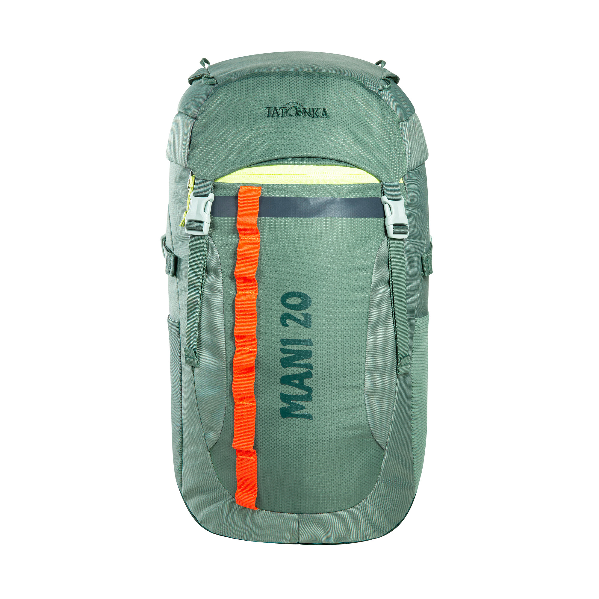 Tasche, Rucksack, Tatonka Mani 20 sage green grün Kinderrucksäcke - Ansicht frontal-vorne