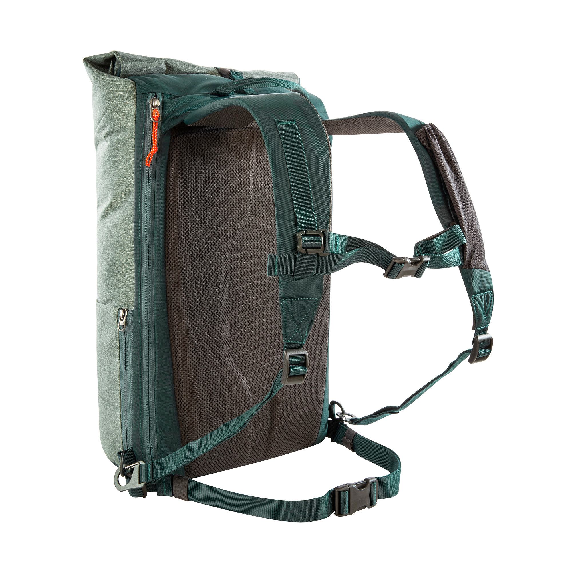 Tatonka Traveller Pack 25 sage green grün Tagesrucksäcke - Ansicht seitlich-hinten Tasche, Rucksack, Tatonka Traveller Pack 25 sage green grün Tagesrucksäcke - Ansicht seitlich-hinten