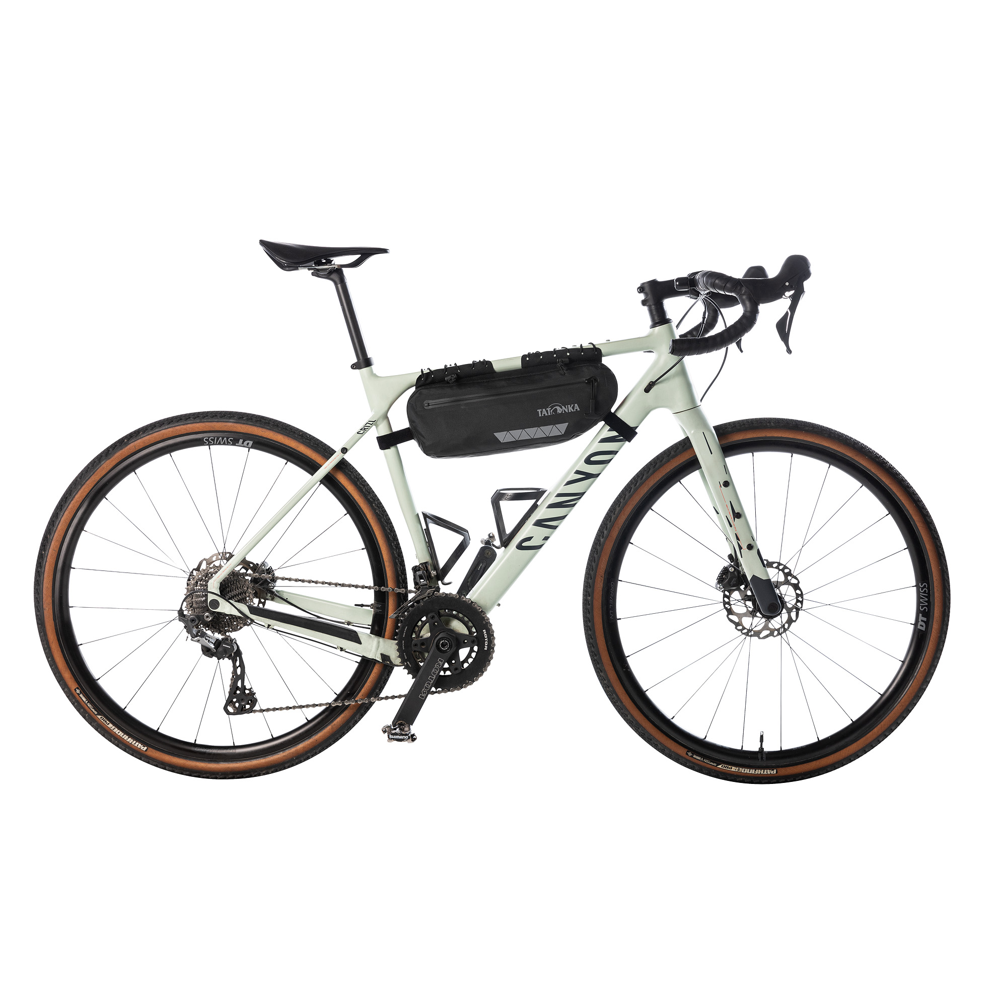 Fahrrad, Mountainbike, Fahrzeug, Maschine, Rad, Tatonka Frame Pouch WP 40 black schwarz - Ansicht seitlich-hinten