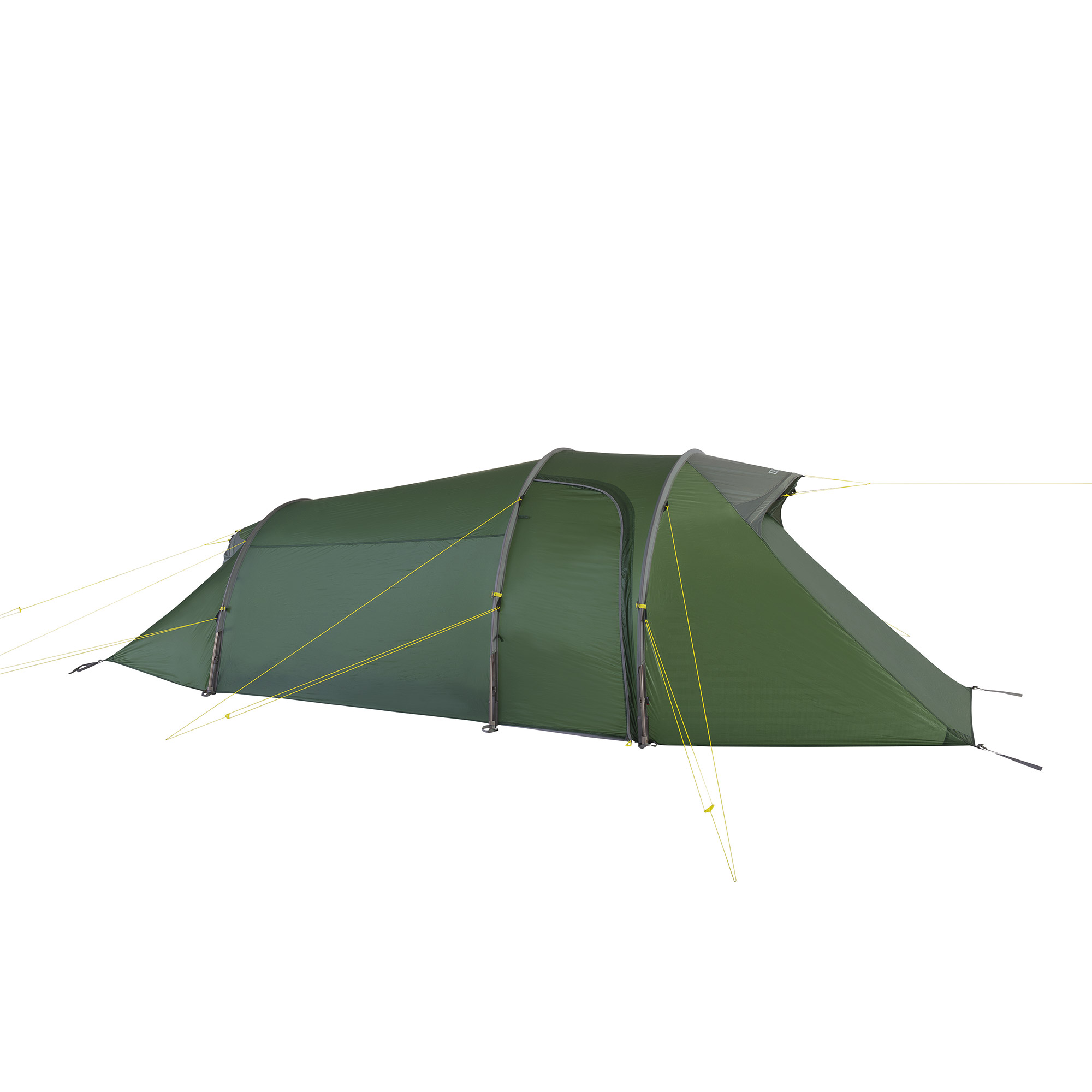 Zelt, Campen, Zelt in den Bergen, Natur, Draußen, Zelt, Campen, Zelt in den Bergen, Natur, Draußen, Zelt, Campen, Zelt in den Bergen, Natur, Draußen, Tatonka Okisba green grün 2-Personen-Zelte - Ansicht seitlich-vorne