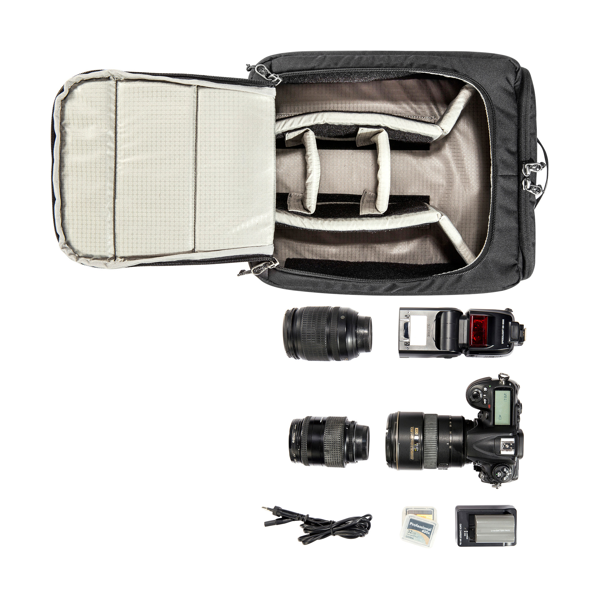 Tatonka Camera Insert M black schwarz Fototaschen - Detailansicht Kamera, Elektronik, Videokamera, Erste Hilfe, Tatonka Camera Insert M black schwarz Fototaschen - Detailansicht