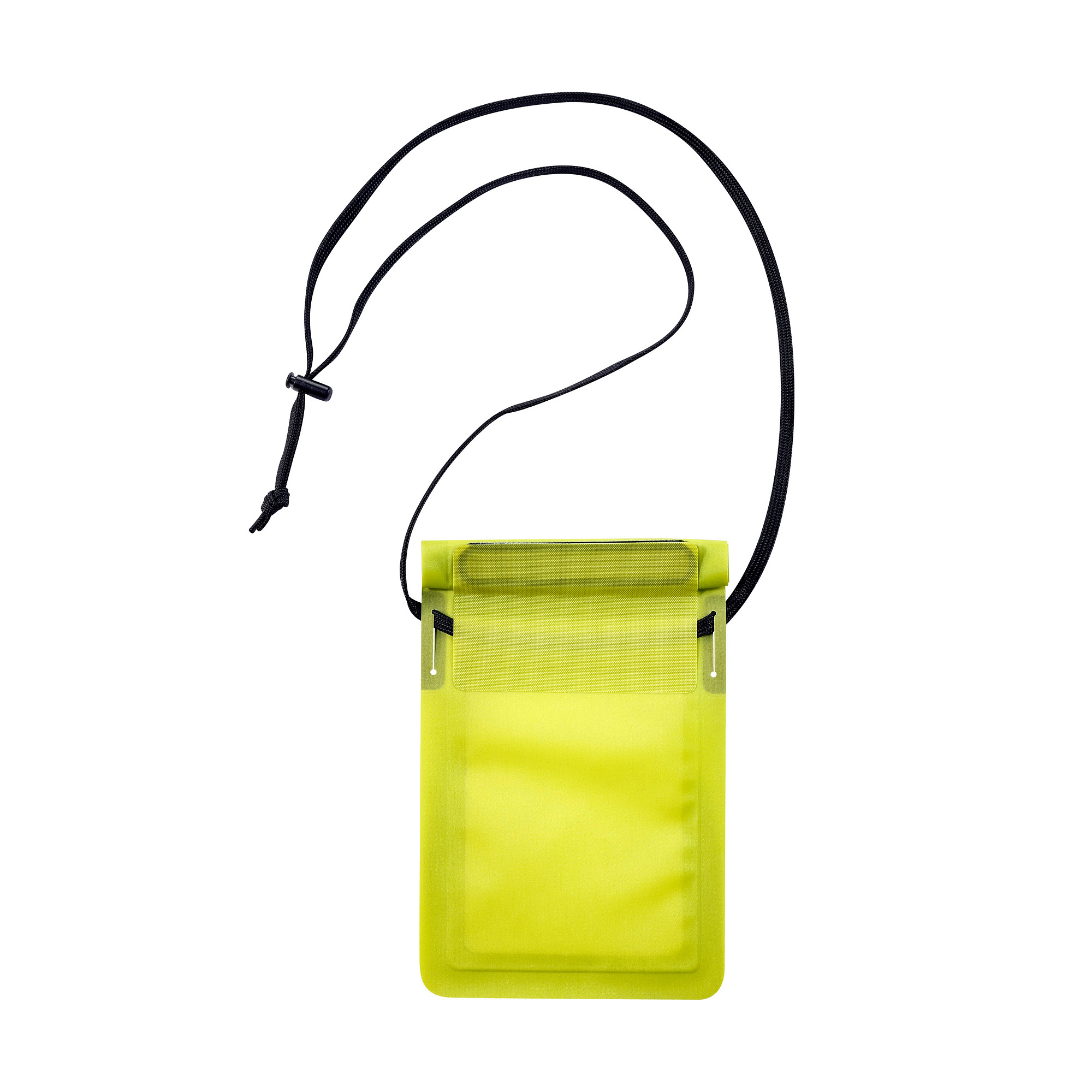 Tatonka WP Neck Pouch lime gelb Brustbeutel - Ansicht seitlich-hinten Zubehor, Tasche, Handtasche, Geldbörse, Tatonka WP Neck Pouch lime gelb Brustbeutel - Ansicht seitlich-hinten