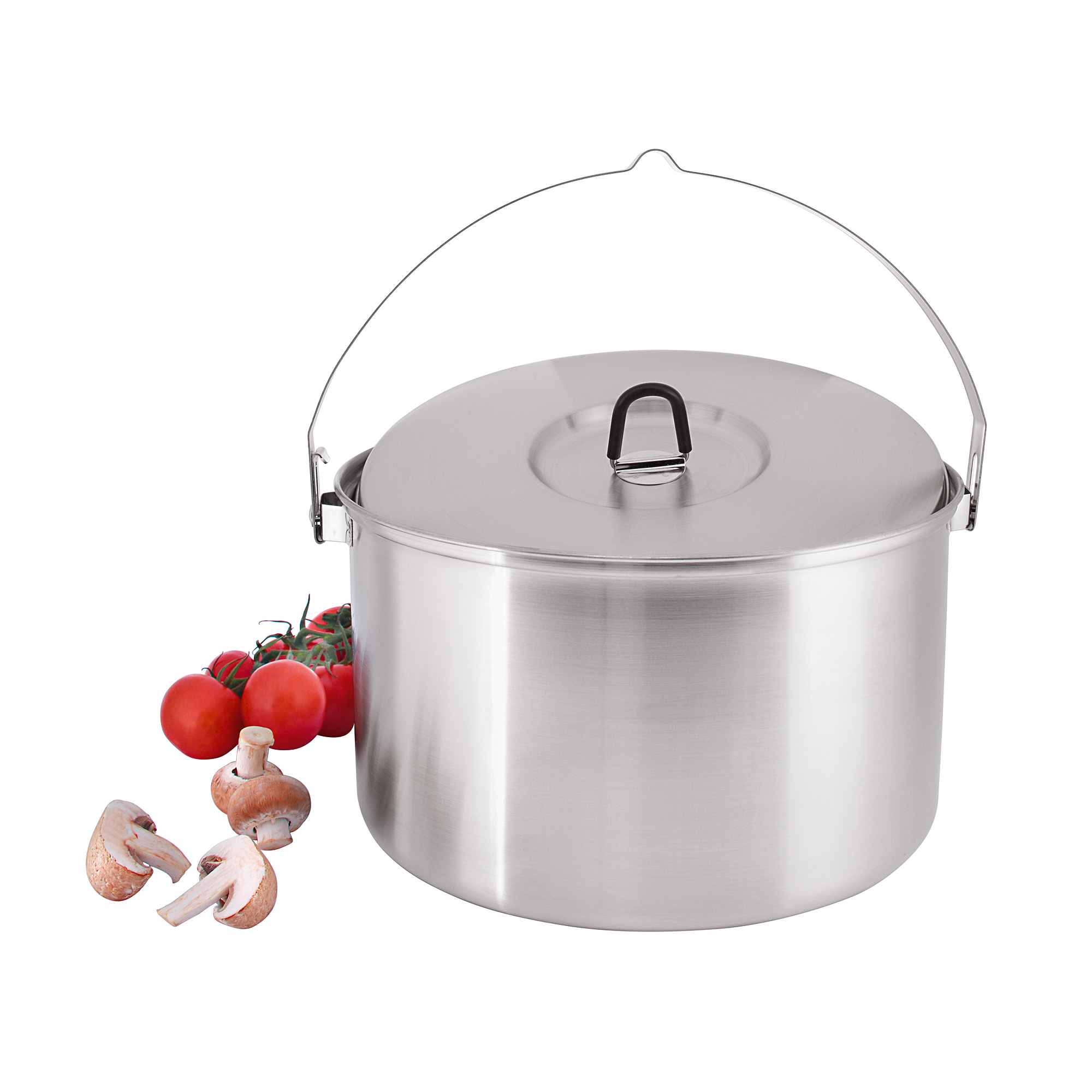 Tatonka Family Pot 6,0 l Teller, Schüsseln & Töpfe - Ansicht seitlich-vorne Kochgeschirr, Topf, Holländischer Ofen, Tatonka Family Pot 6,0 l Teller, Schüsseln & Töpfe - Ansicht seitlich-vorne