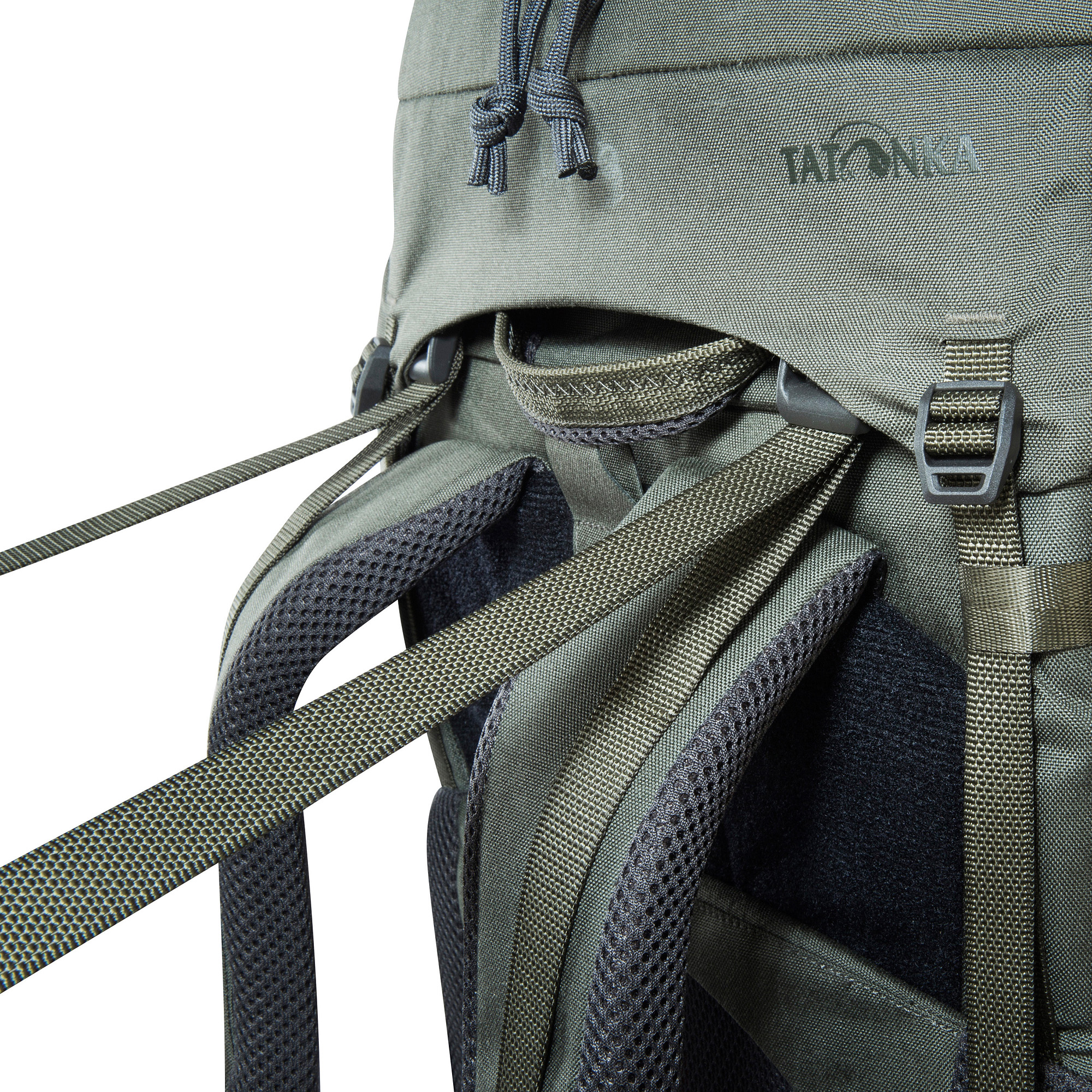 Tatonka Pyrox 45+10 BC stone grey olive grau Trekkingrucksäcke - Detailansicht Tasche, Rucksack, Tatonka Pyrox 45+10 BC stone grey olive grau Trekkingrucksäcke - Detailansicht