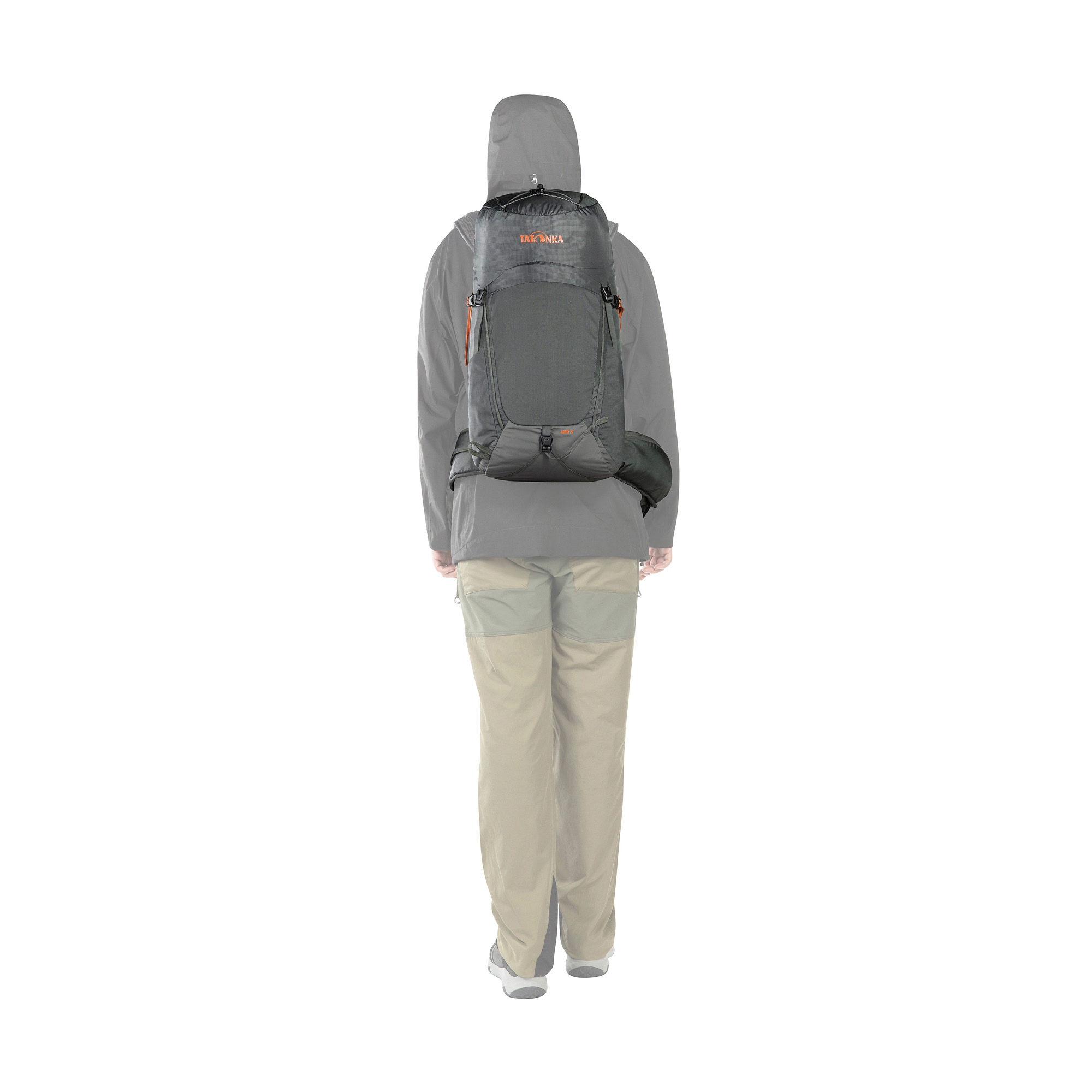 Mantel, Jacke, Erwachsener, Mann, Person, Tatonka Norix 27 titan grey grau Trekkingrucksäcke - Detailansicht