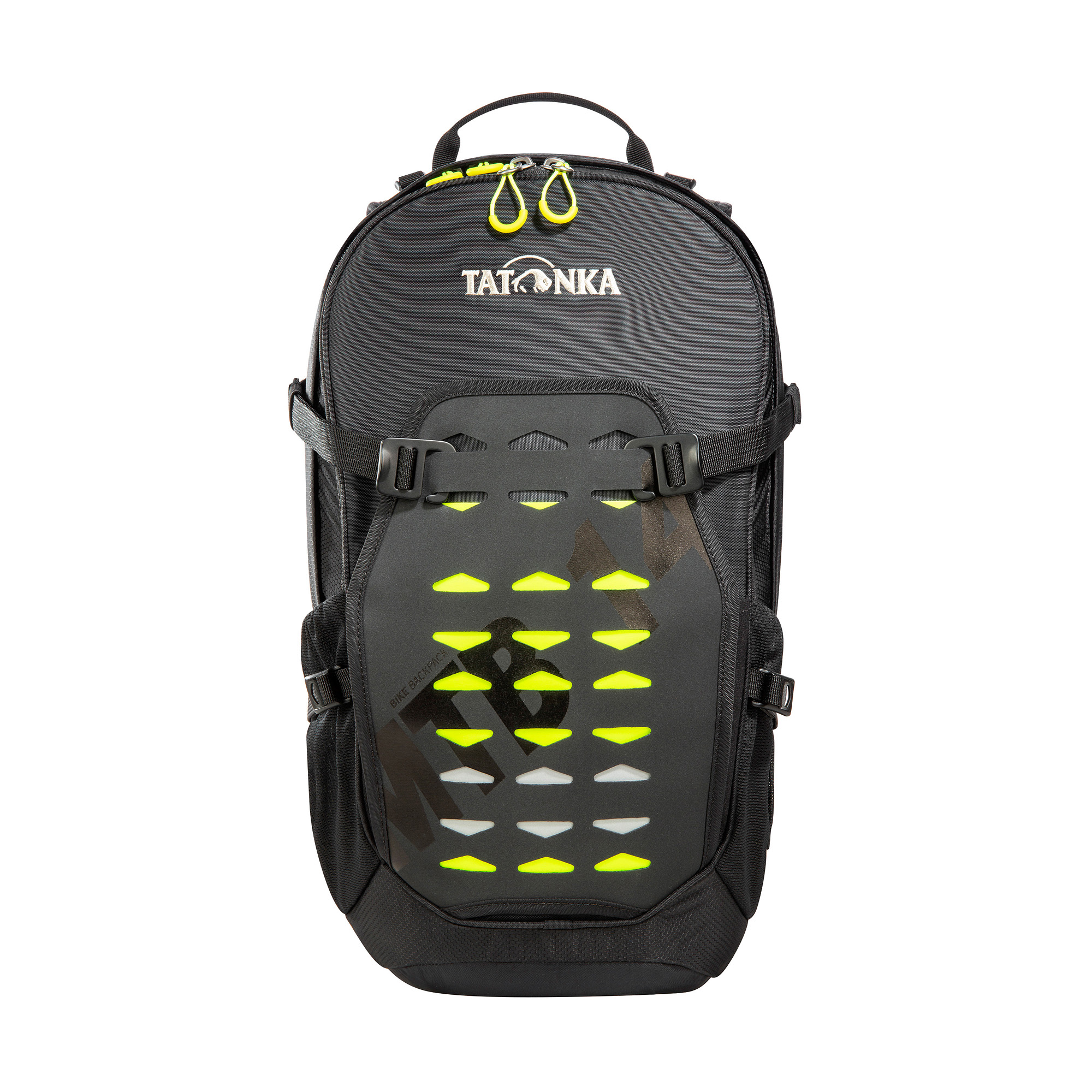 Tatonka Bike Backpack MTB 14 black schwarz Fahrradrucksäcke - Ansicht frontal-vorne Tasche, Rucksack, Tatonka Bike Backpack MTB 14 black schwarz Fahrradrucksäcke - Ansicht frontal-vorne