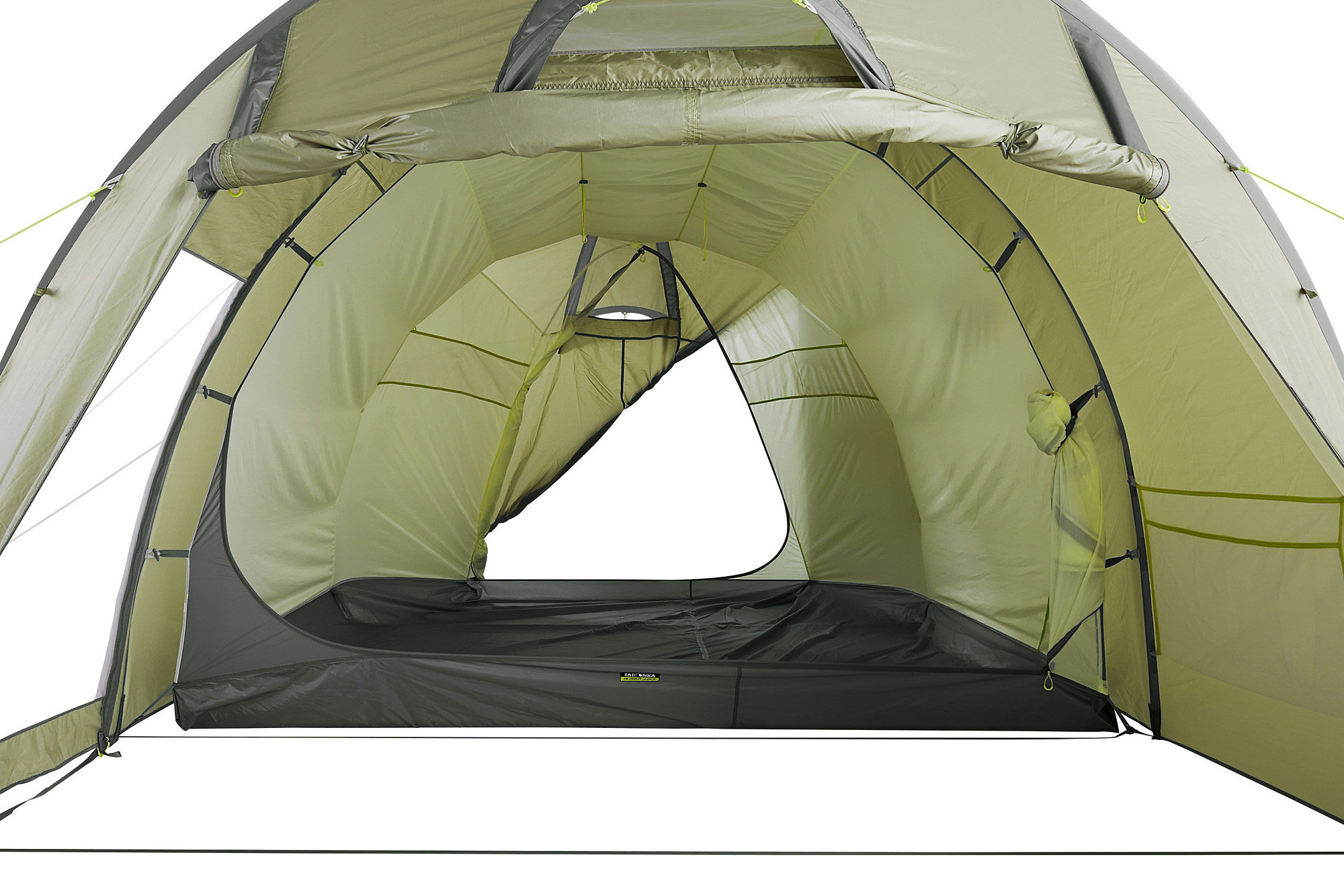 Tatonka Alaska 3 DLX light olive grün 3-Personen-Zelte - Detailansicht Zelt, Campen, Zelt in den Bergen, Natur, Draußen, Tatonka Alaska 3 DLX light olive grün 3-Personen-Zelte - Detailansicht