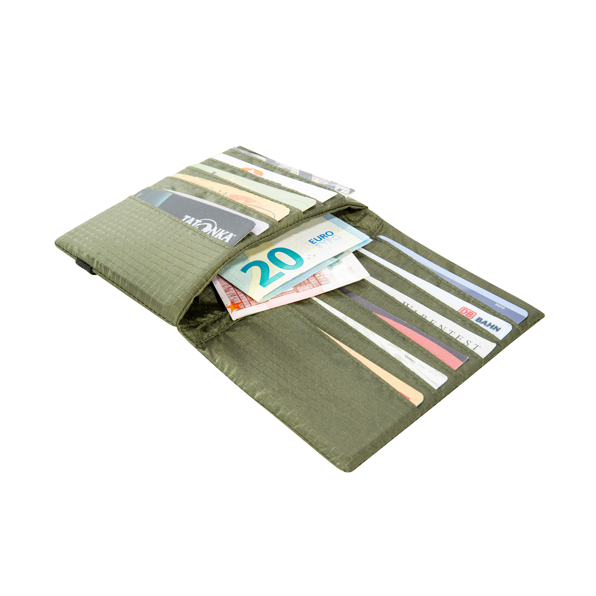 Tatonka Card Holder 12 RFID B olive grün Reisesicherheit 4013236355079