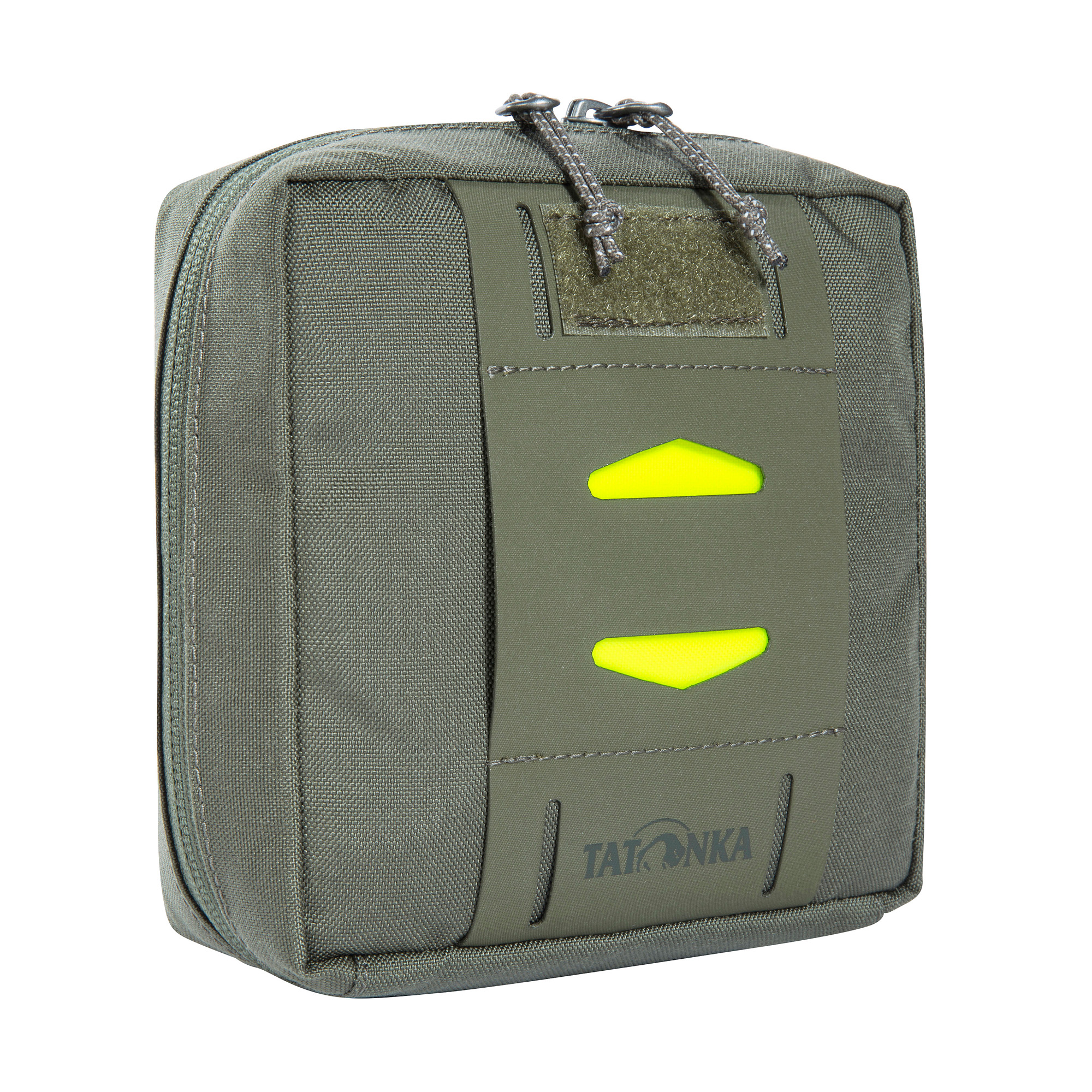 Tatonka Universal Pouch 14 x 14 stone grey olive grau Sonstige Taschen - Ansicht seitlich-vorne Tasche, Zubehör, Handtasche, Rucksack, Tatonka Universal Pouch 14 x 14 stone grey olive grau Sonstige Taschen - Ansicht seitlich-vorne