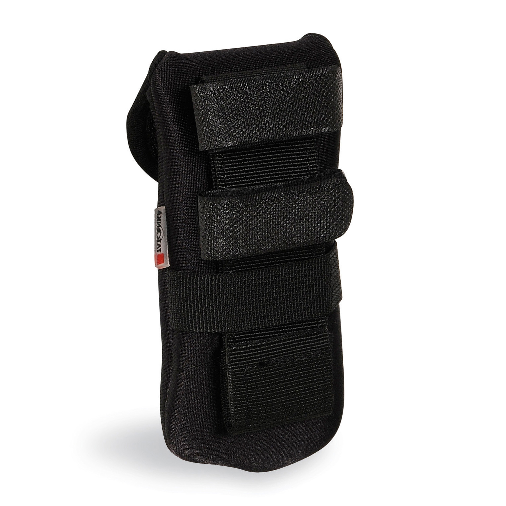 Tatonka Neopren Case 2 black schwarz Handyhüllen - Ansicht seitlich-hinten Zubehor, Riemen, Klammer, Person, Tatonka Neopren Case 2 black schwarz Handyhüllen - Ansicht seitlich-hinten