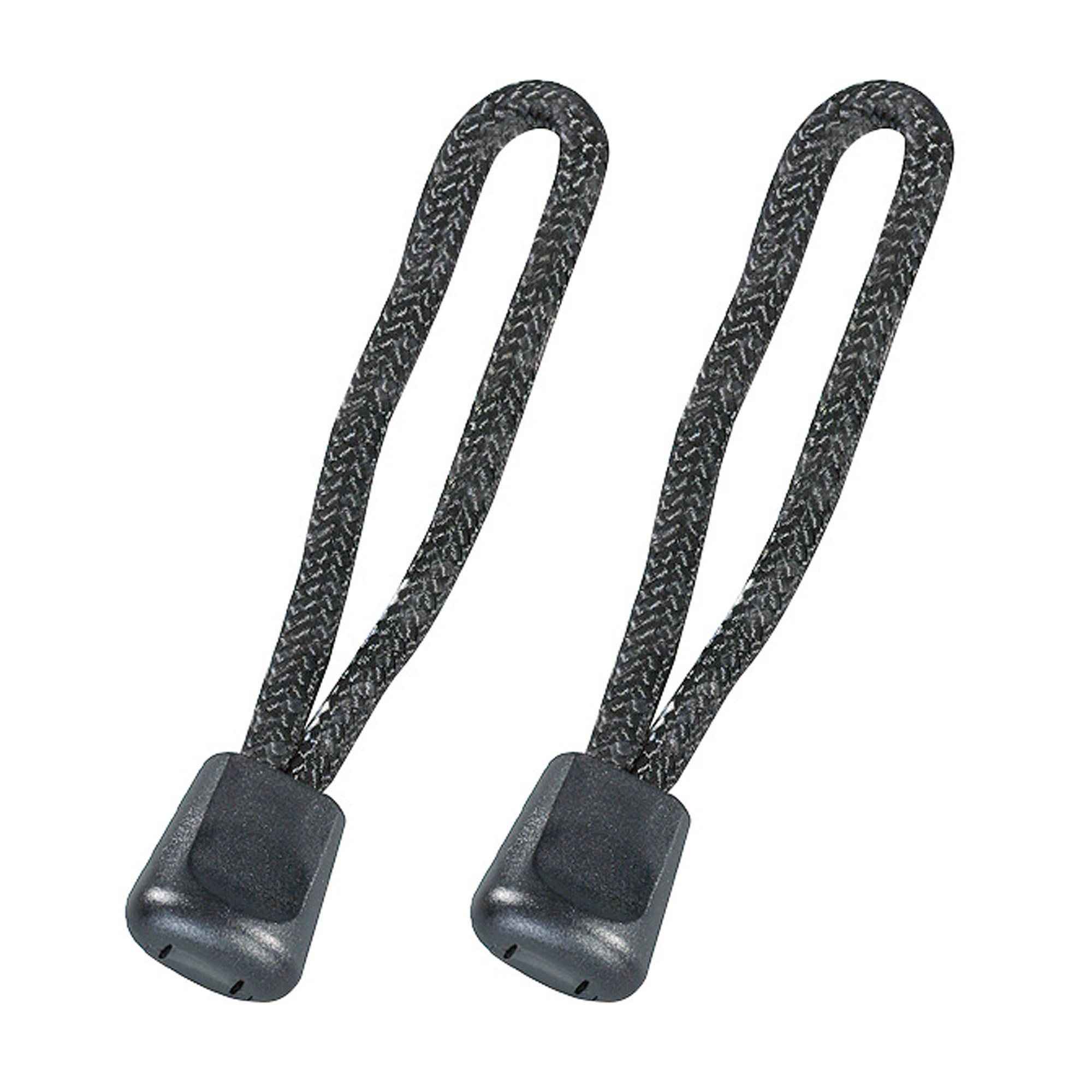 Tatonka Zipper Puller (Paar) black schwarz Sonstiges Zubehör - Ansicht seitlich-vorne Elektrisches Gerät, Mikrophon, Zubehör, Riemen, Tatonka Zipper Puller (Paar) black schwarz Sonstiges Zubehör - Ansicht seitlich-vorne