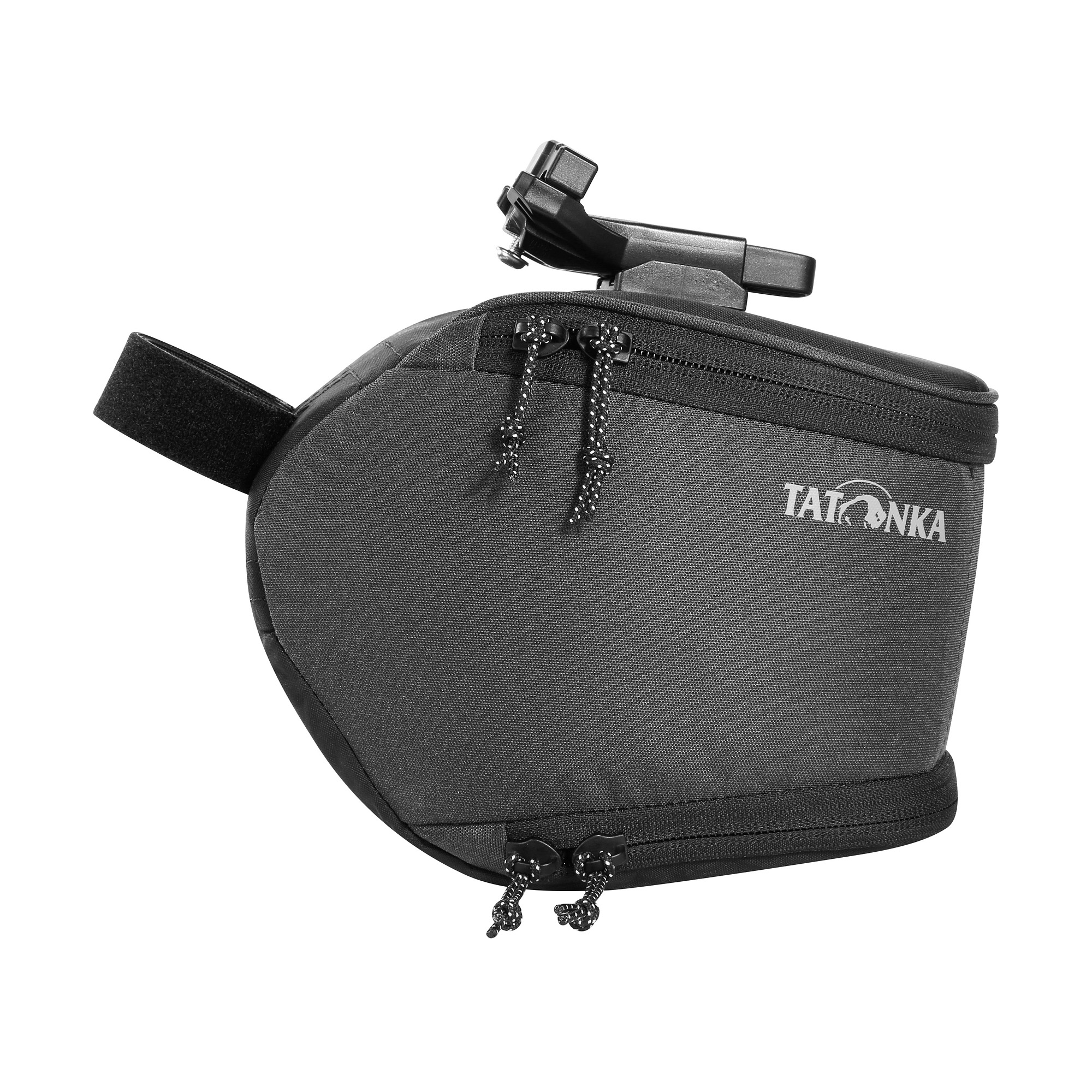 Tasche, Zubehör, Tatonka Bike Saddle Bag M black schwarz - Ansicht frontal-hinten