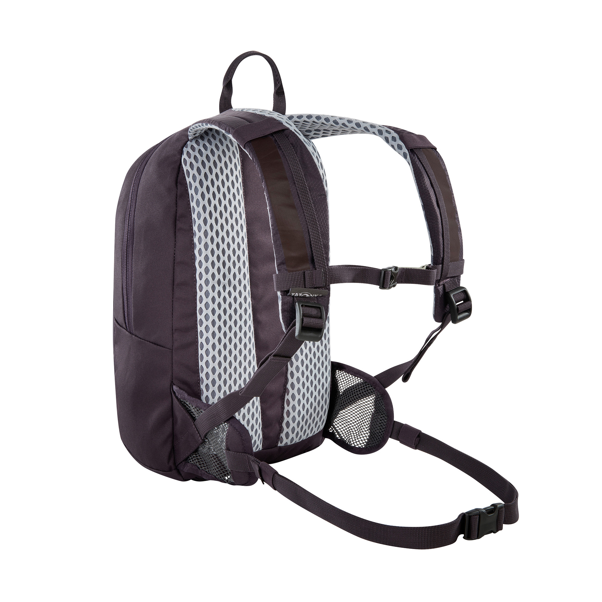 Tasche, Rucksack, Tatonka City Pack JR 12 midnight plum lila Kinderrucksäcke - Ansicht seitlich-hinten