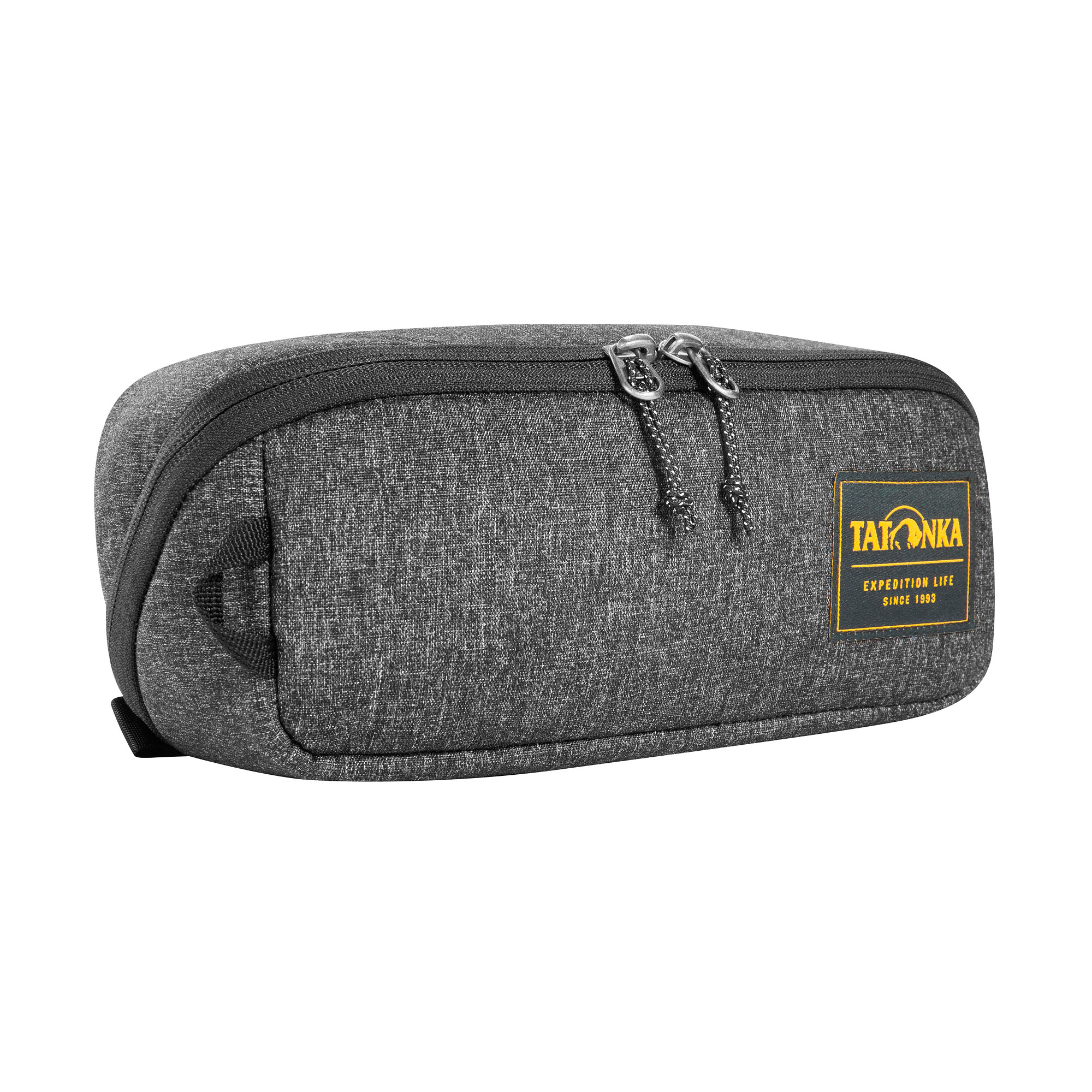 Tatonka Square Zip Pouch M black schwarz Kulturbeutel - Ansicht seitlich-vorne Zubehor, Tasche, Handtasche, Tatonka Square Zip Pouch M black schwarz Kulturbeutel - Ansicht seitlich-vorne