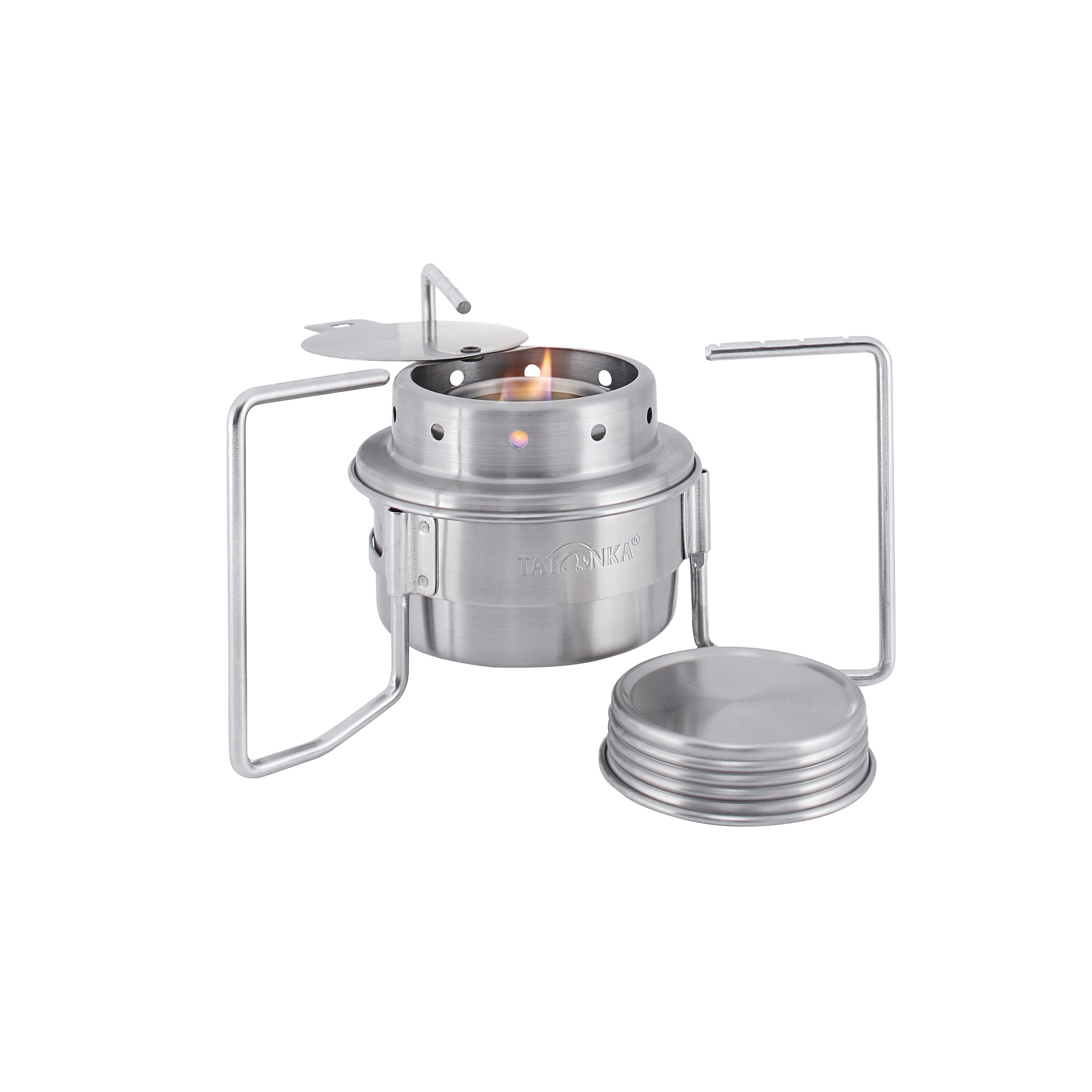 Tatonka Burner Set Kocher - Ansicht seitlich-vorne Gerät, Tatonka Burner Set Kocher - Ansicht seitlich-vorne
