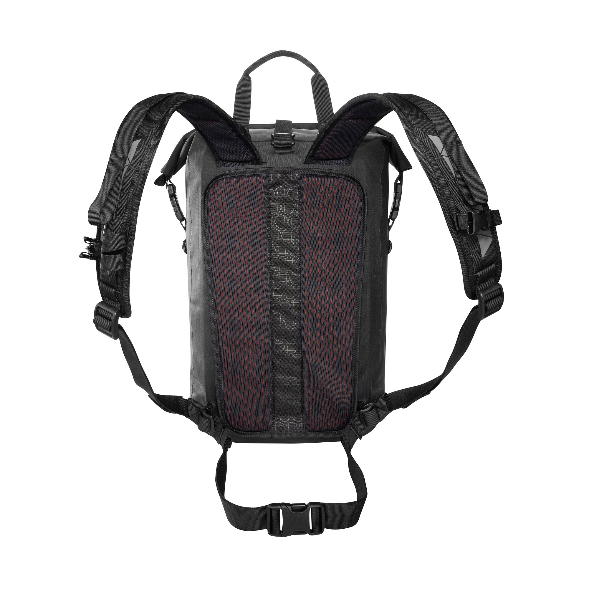 Tasche, Rucksack, Tatonka Commuter Rolltop 30 WP black schwarz Tagesrucksäcke - Detailansicht