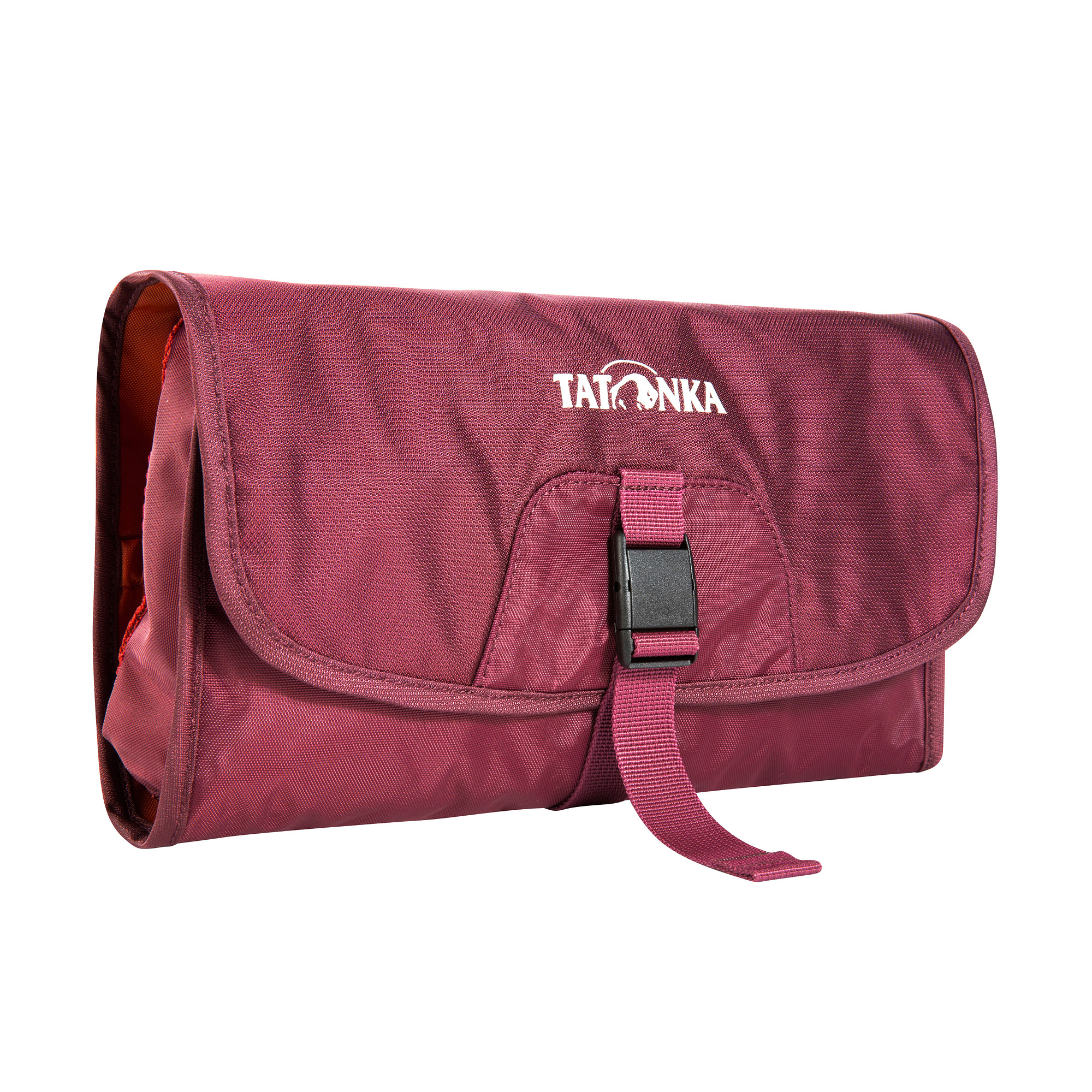 Tatonka Small Travelcare bordeaux red rot Kulturbeutel - Ansicht seitlich-vorne Zubehor, Tasche, Handtasche, Erste Hilfe, Tatonka Small Travelcare bordeaux red rot Kulturbeutel - Ansicht seitlich-vorne