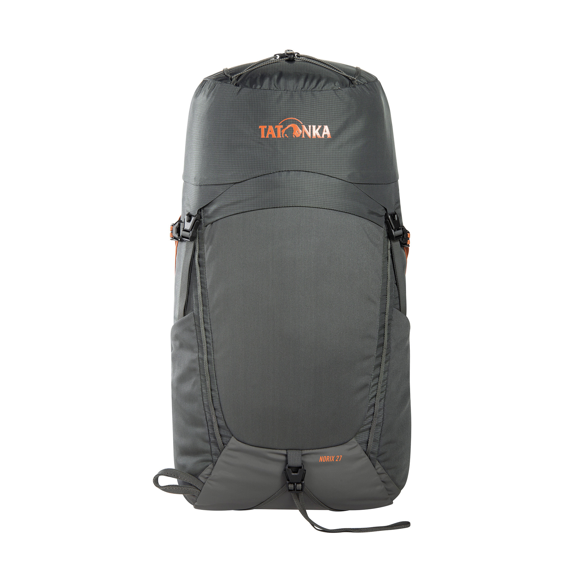 Tasche, Rucksack, Tatonka Norix 27 titan grey grau Trekkingrucksäcke - Ansicht frontal-vorne