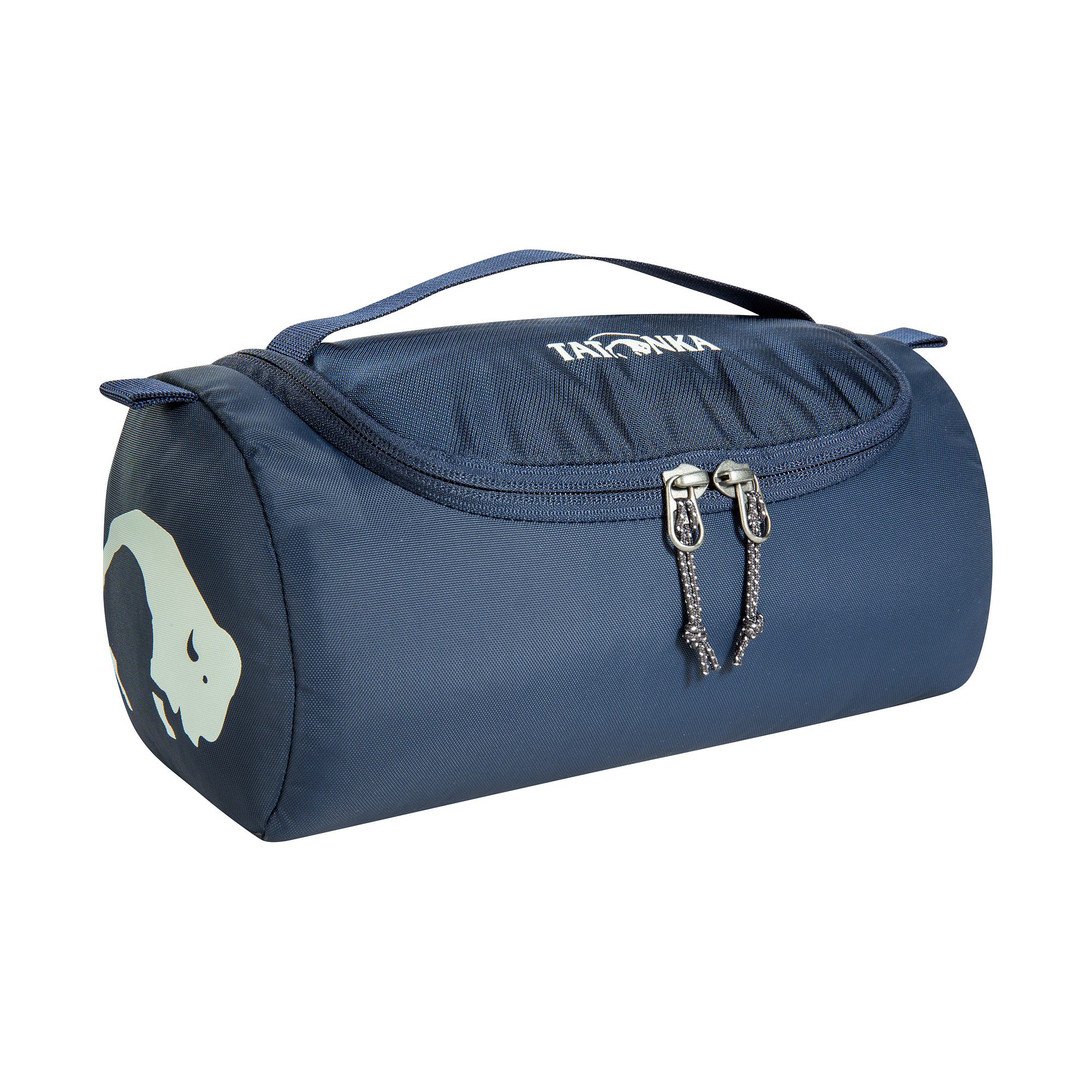 Tatonka Care Barrel navy blau Kulturbeutel - Ansicht seitlich-vorne Zubehor, Tasche, Handtasche, Tatonka Care Barrel navy blau Kulturbeutel - Ansicht seitlich-vorne