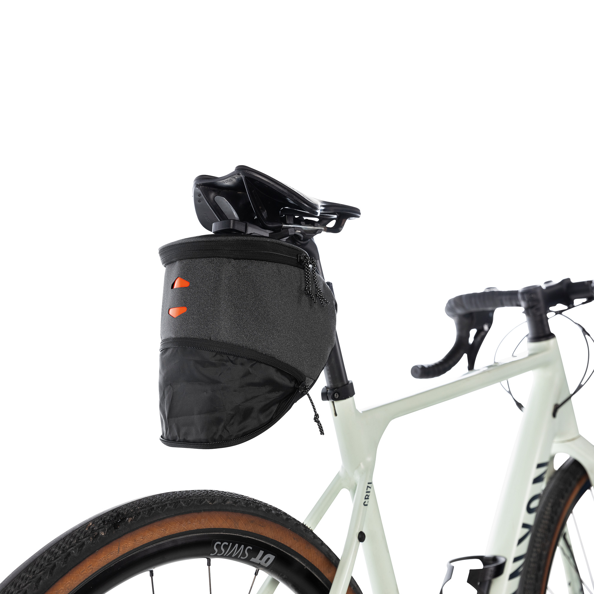 Fahrrad, Transport, Fahrzeug, Maschine, Rad, Tatonka Bike Saddle Bag M black schwarz - Detailansicht