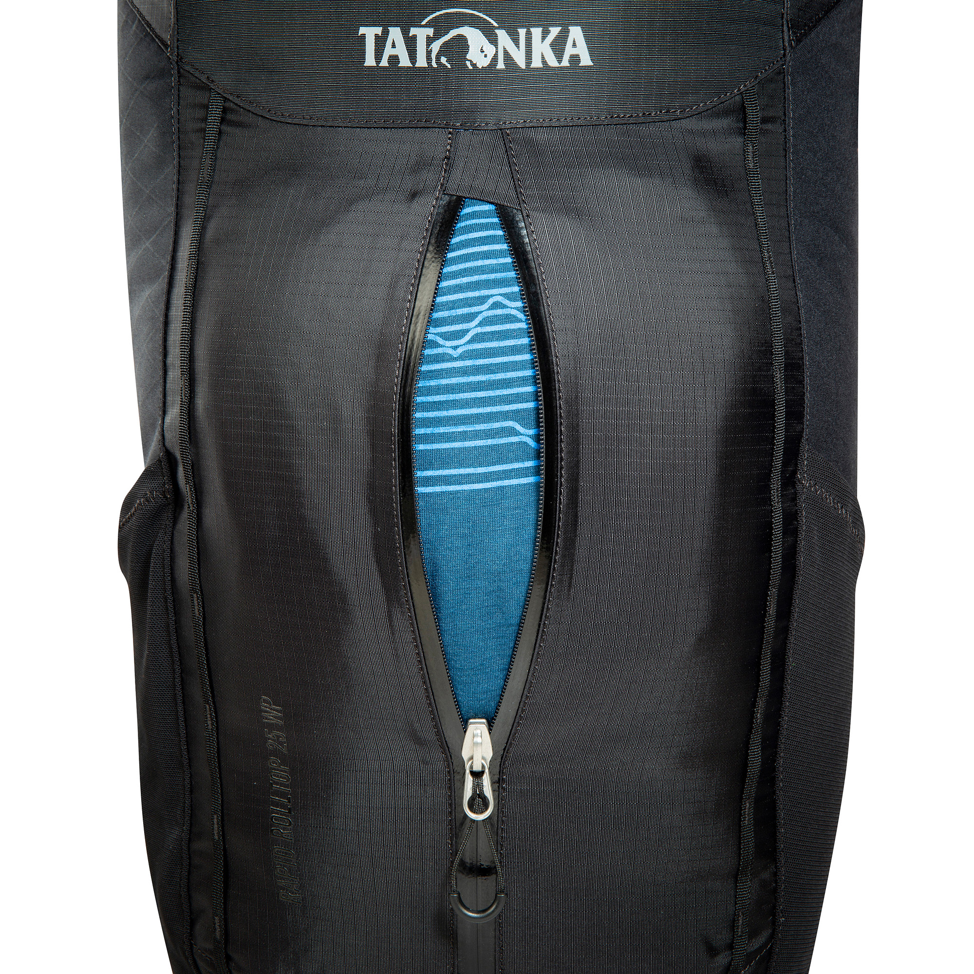 Tasche, Kleidung, Mantel, Jacke, Rucksack, Tatonka Rapid Rolltop 25 WP black schwarz Tagesrucksäcke - Detailansicht