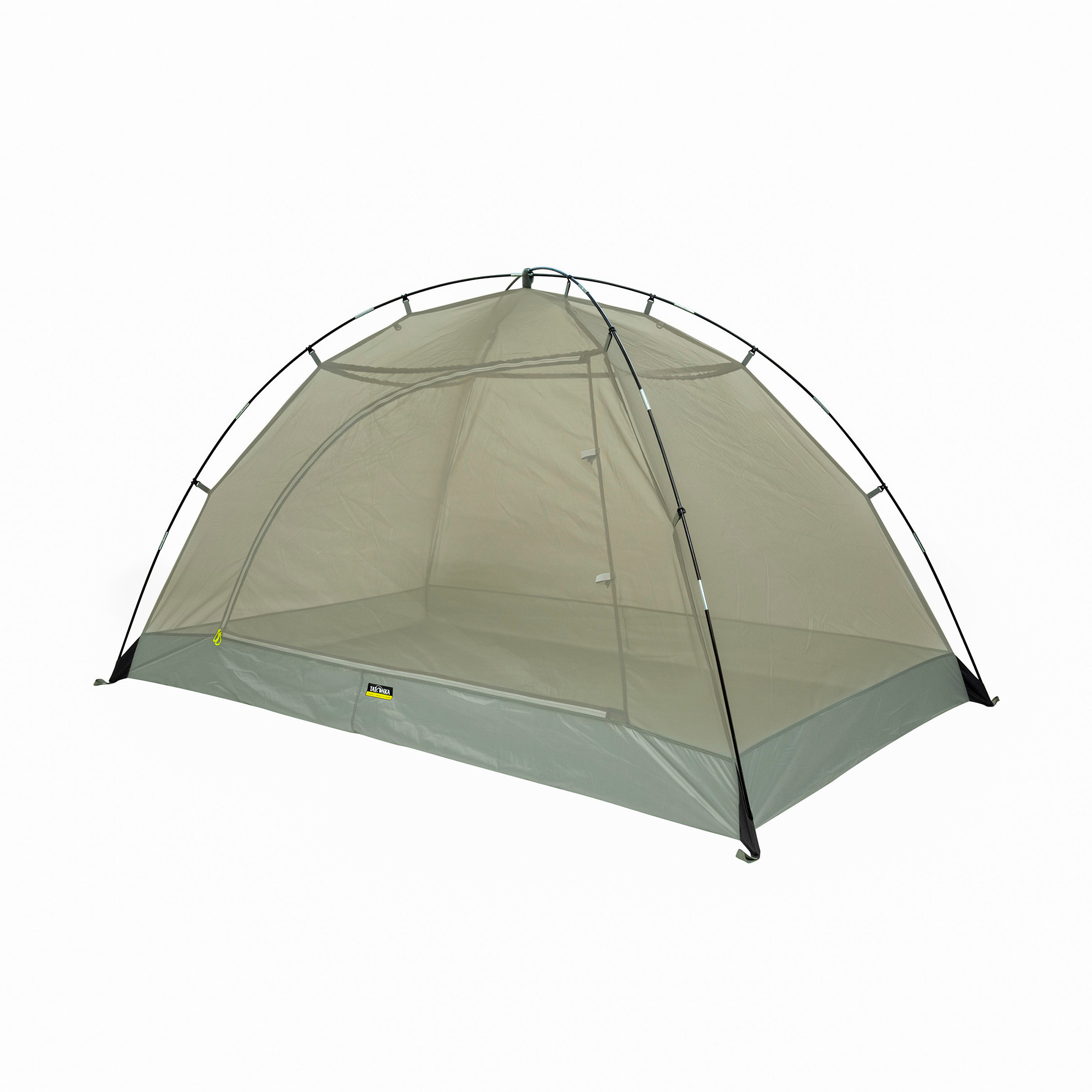 Zelt, Campen, Zelt in den Bergen, Natur, Draußen, Zelt, Campen, Zelt in den Bergen, Natur, Draußen, Zelt, Campen, Zelt in den Bergen, Natur, Draußen, Tatonka Double Moskito Dome cub grün 2-Personen-Zelte - Ansicht seitlich-vorne