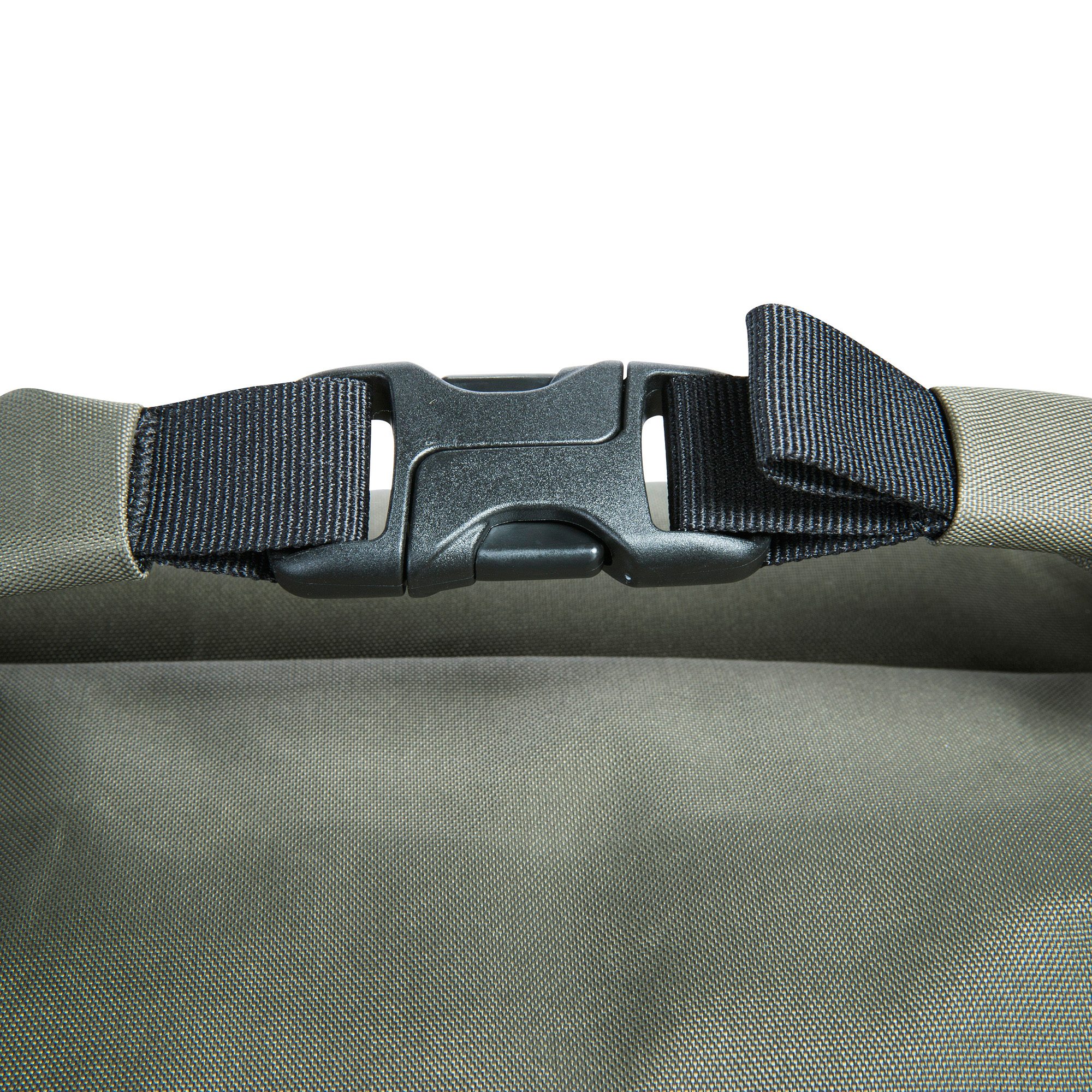 Zubehor, Riemen, Gürtel, Leinwand, Tatonka Commuter Rolltop 25 WP stone grey olive grau Tagesrucksäcke - Detailansicht