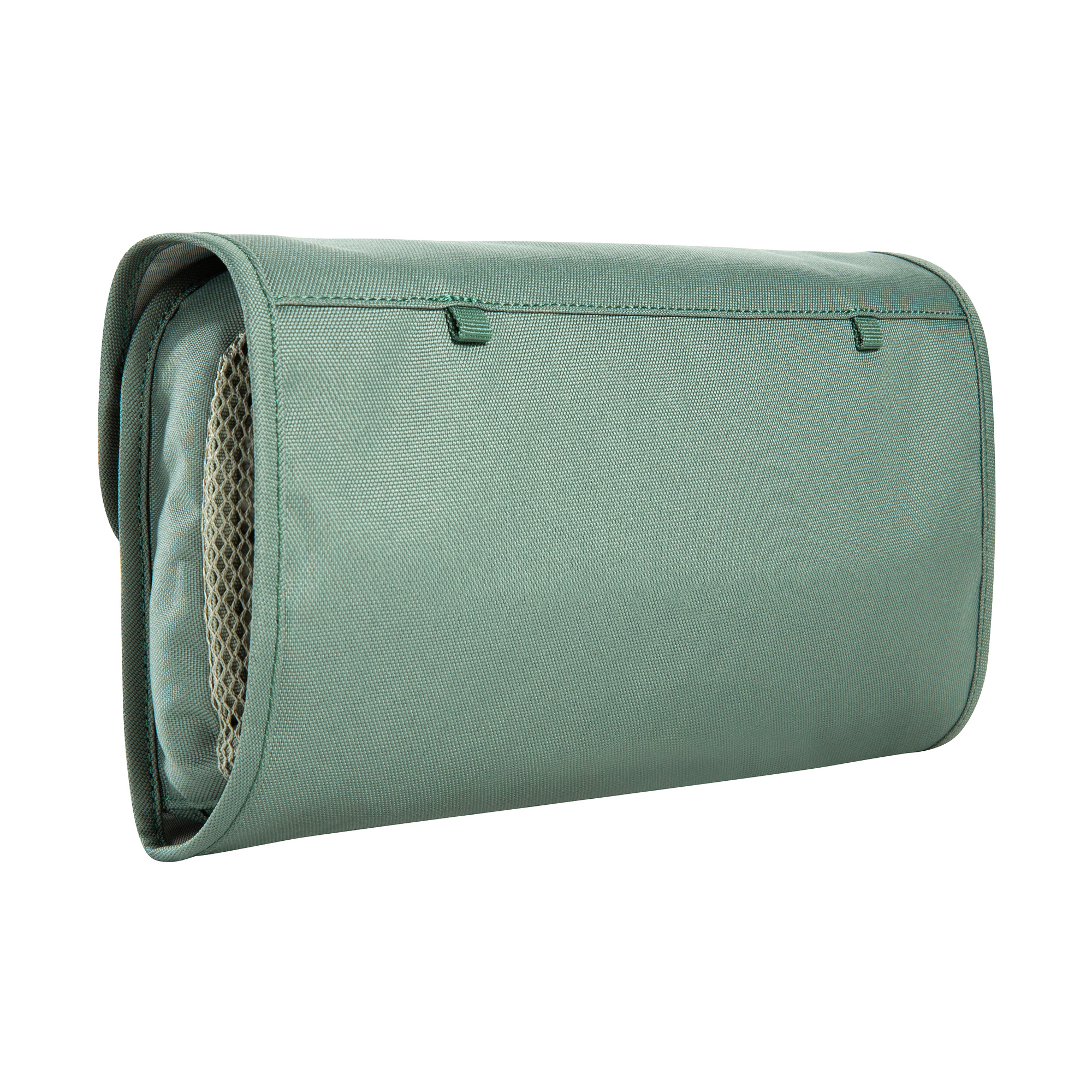 Zubehor, Tasche, Handtasche, Geldbörse, Tatonka Small Travelcare sage green grün Kulturbeutel - Ansicht seitlich-hinten