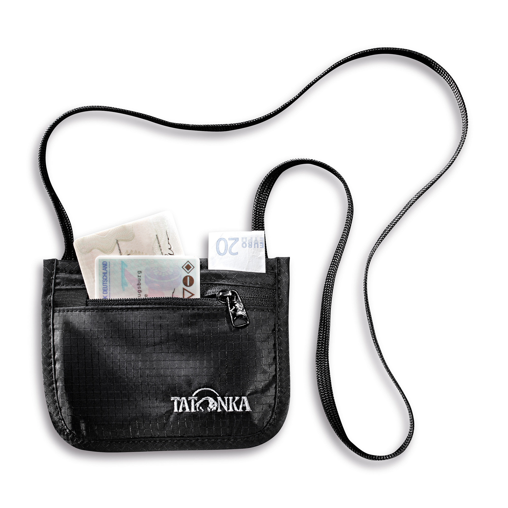 Tatonka Skin ID Pocket black schwarz Brustbeutel - Detailansicht Zubehor, Tasche, Handtasche, Geldbörse, Tatonka Skin ID Pocket black schwarz Brustbeutel - Detailansicht