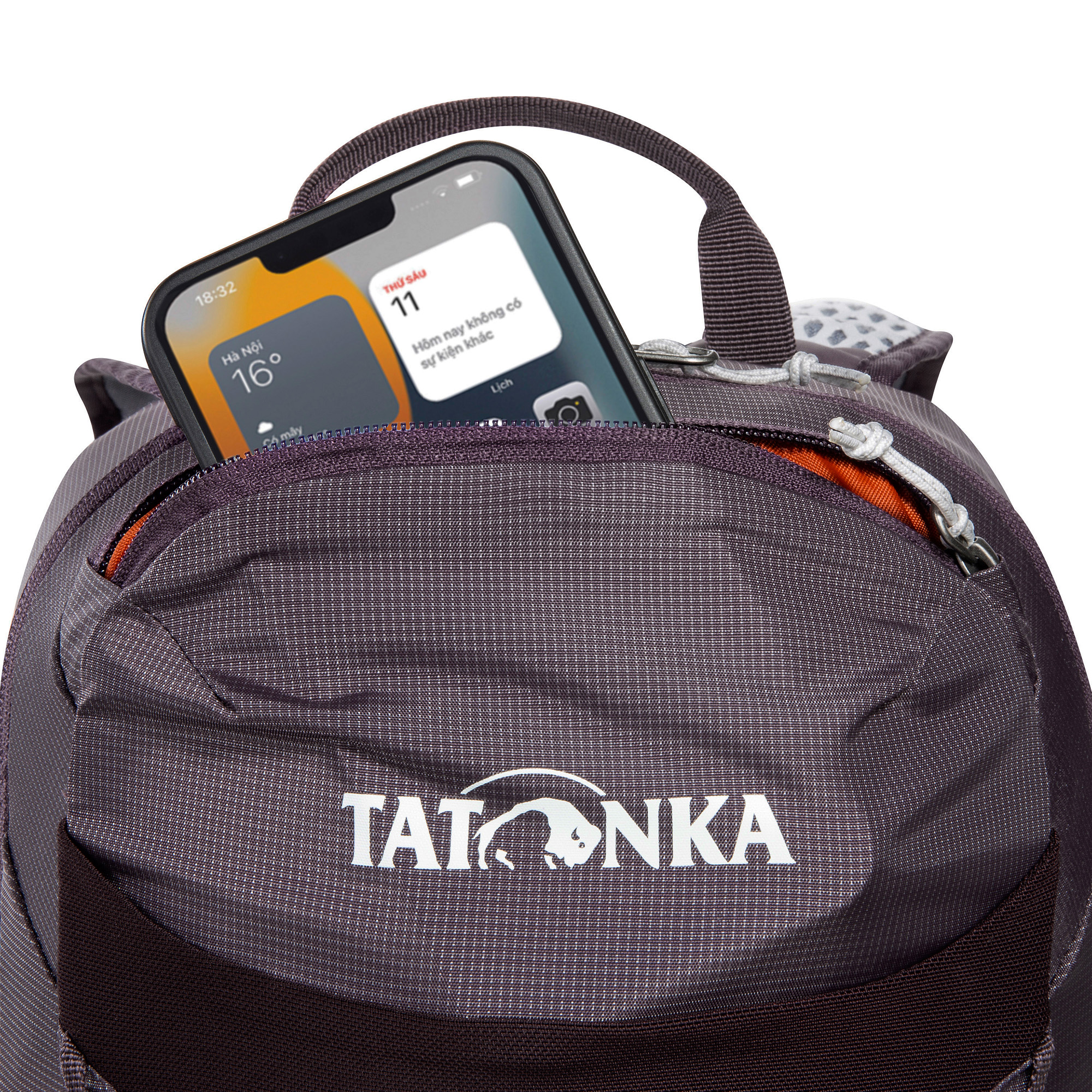 Tasche, Rucksack, Zubehör, Handtasche, Tatonka Active Pack 9 Women midnight plum lila Wanderrucksäcke - Detailansicht