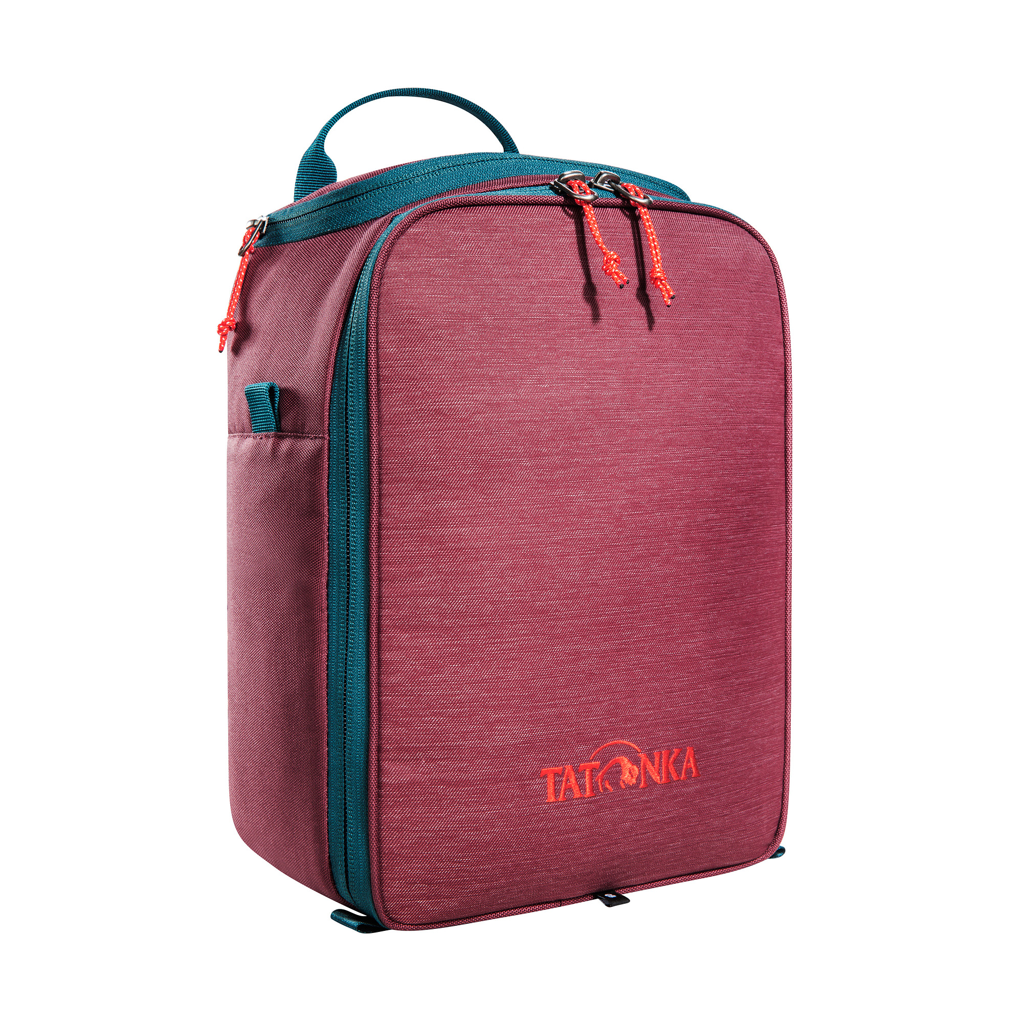 Tatonka Cooler Bag S bordeaux red rot Sonstige Taschen - Ansicht seitlich-vorne Gepäck, Zubehör, Tasche, Handtasche, Tatonka Cooler Bag S bordeaux red rot Sonstige Taschen - Ansicht seitlich-vorne